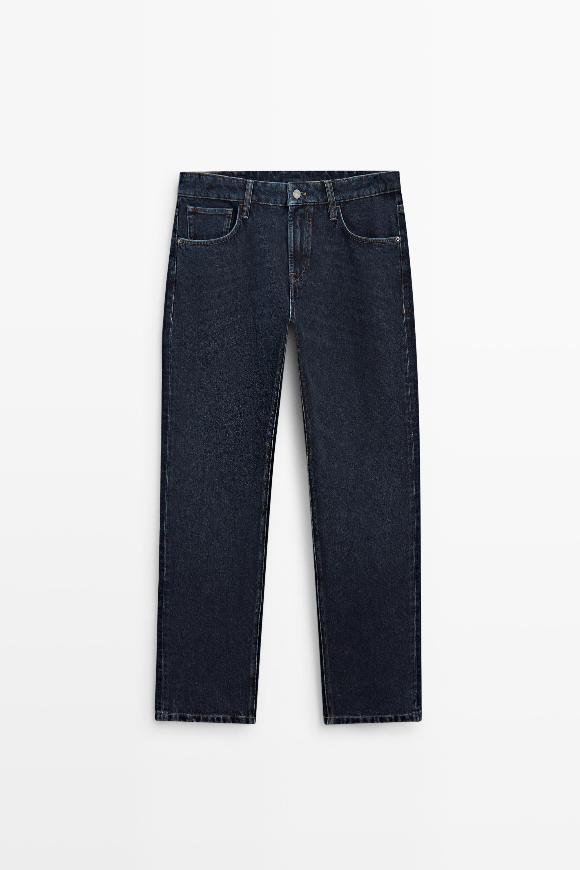 Tapered fit jeans Dark Blue