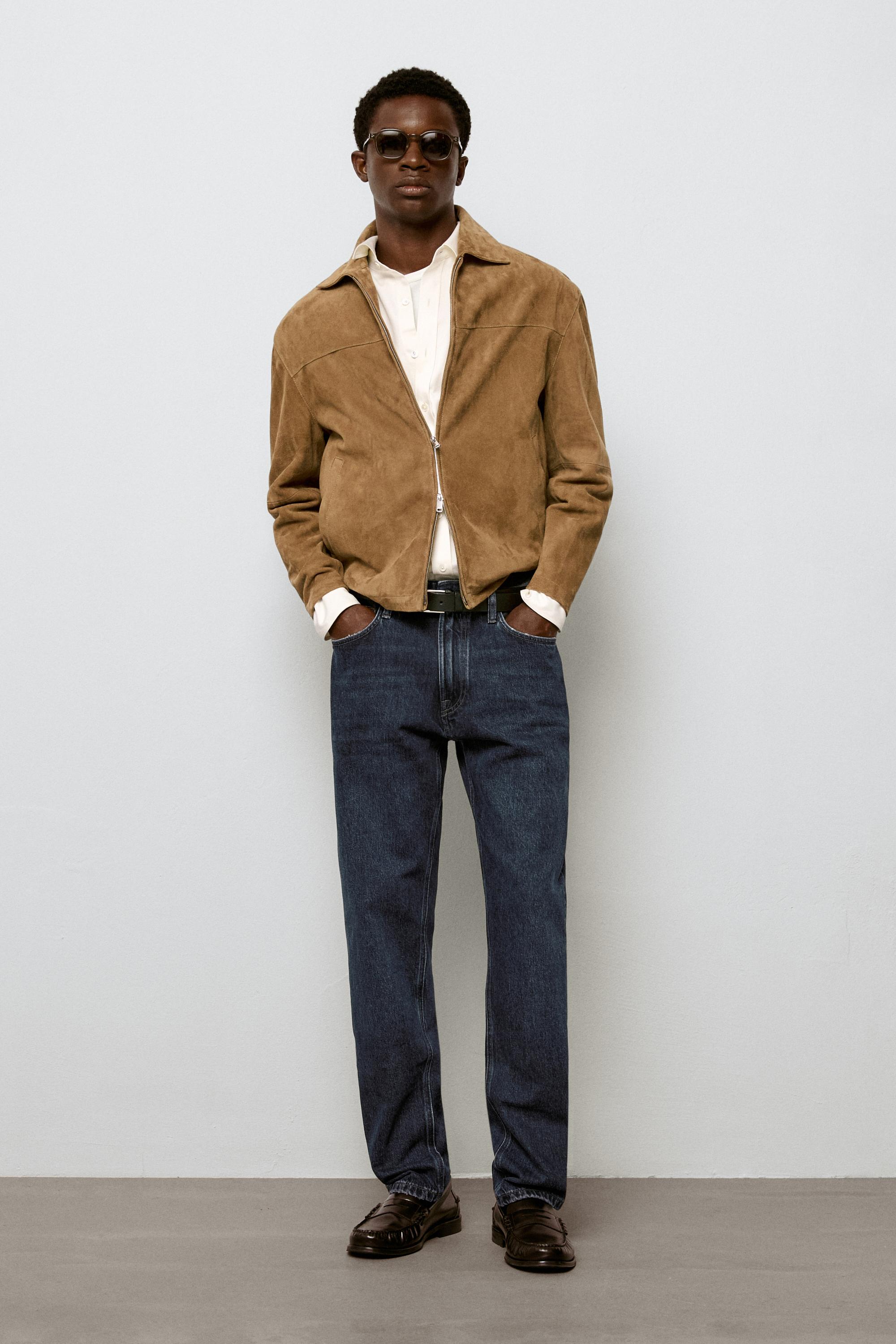 Tapered fit jeans Dark Blue