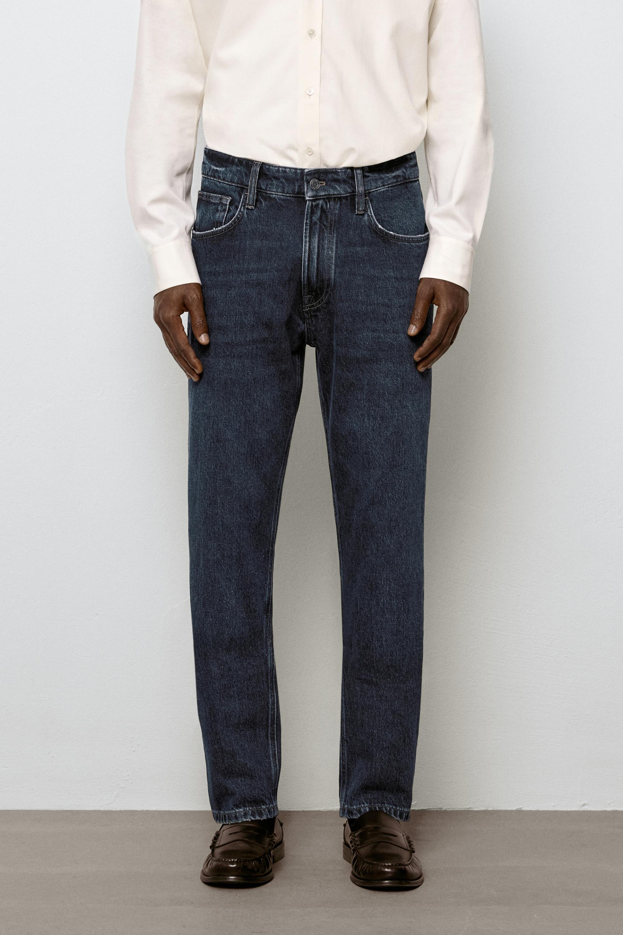 Tapered fit jeans Dark Blue