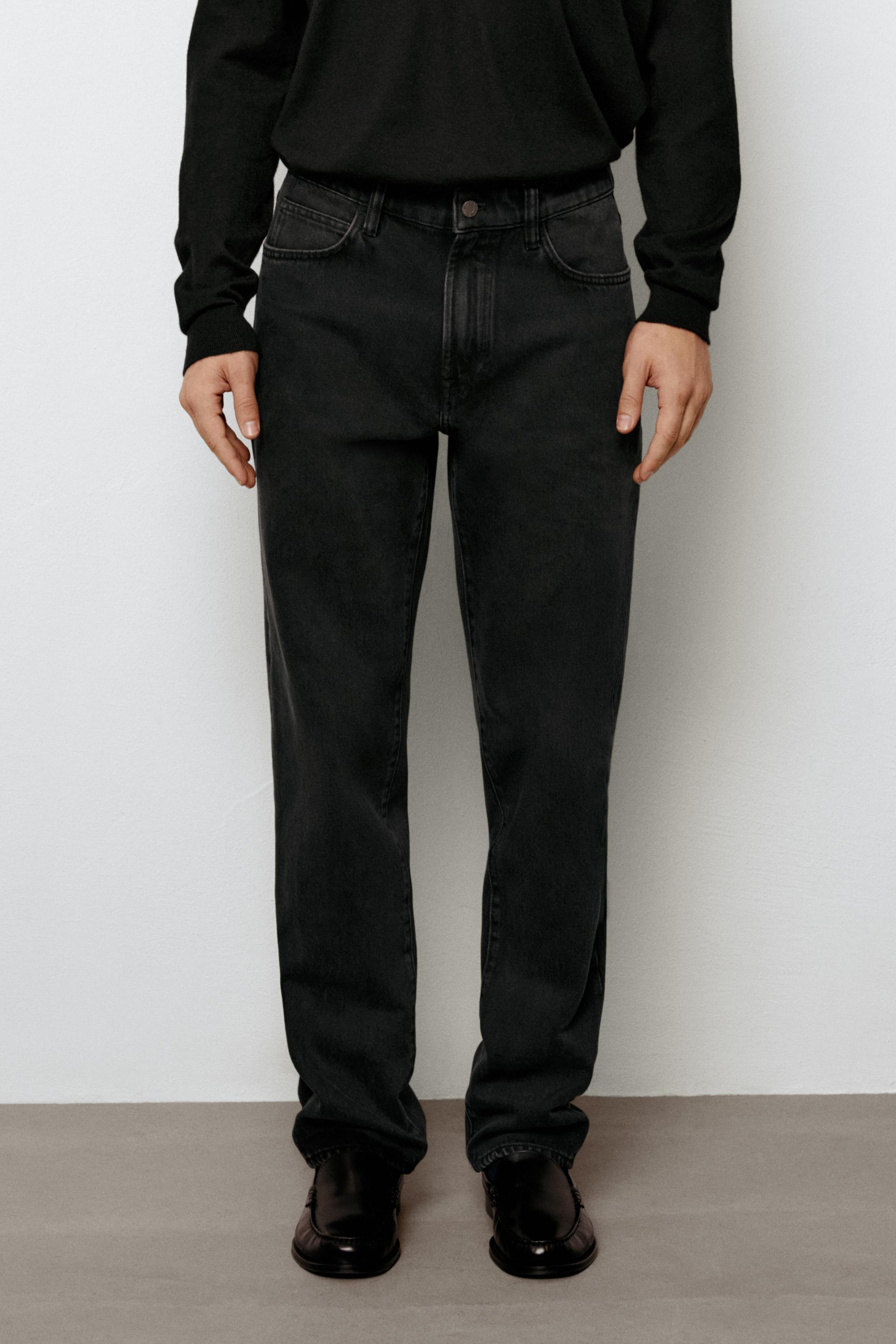 Tapered fit jeans Charcoal