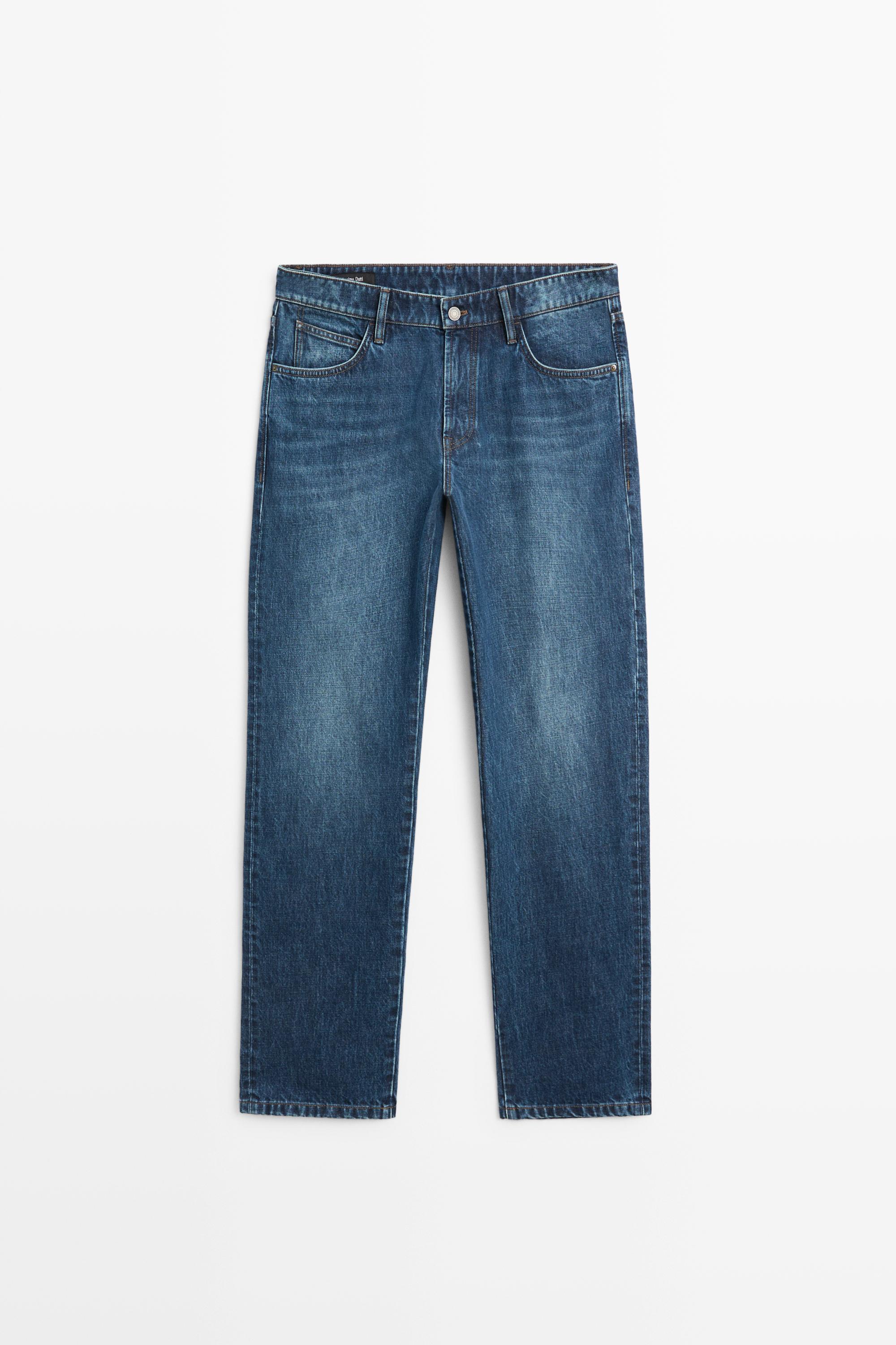 Tapered fit jeans Dark Blue