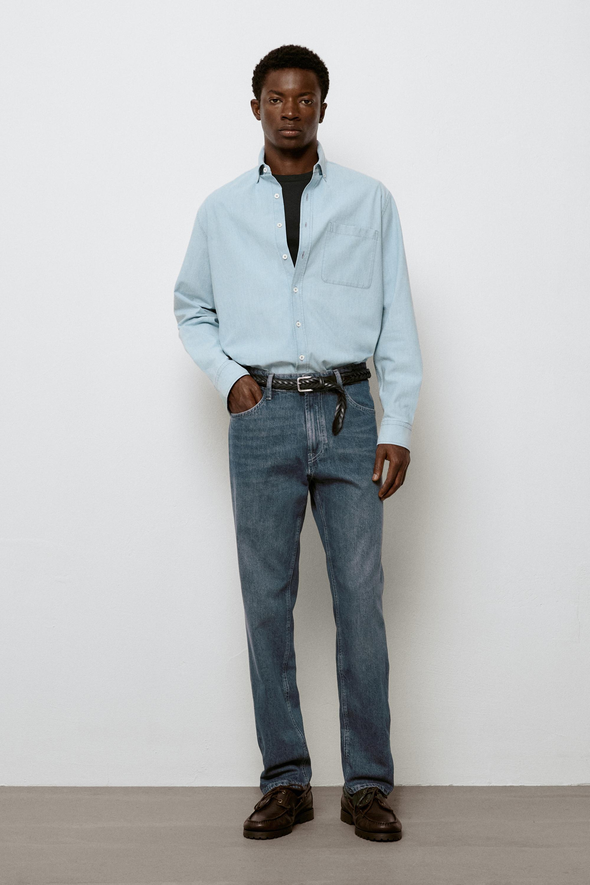 Tapered fit jeans Faded Blue