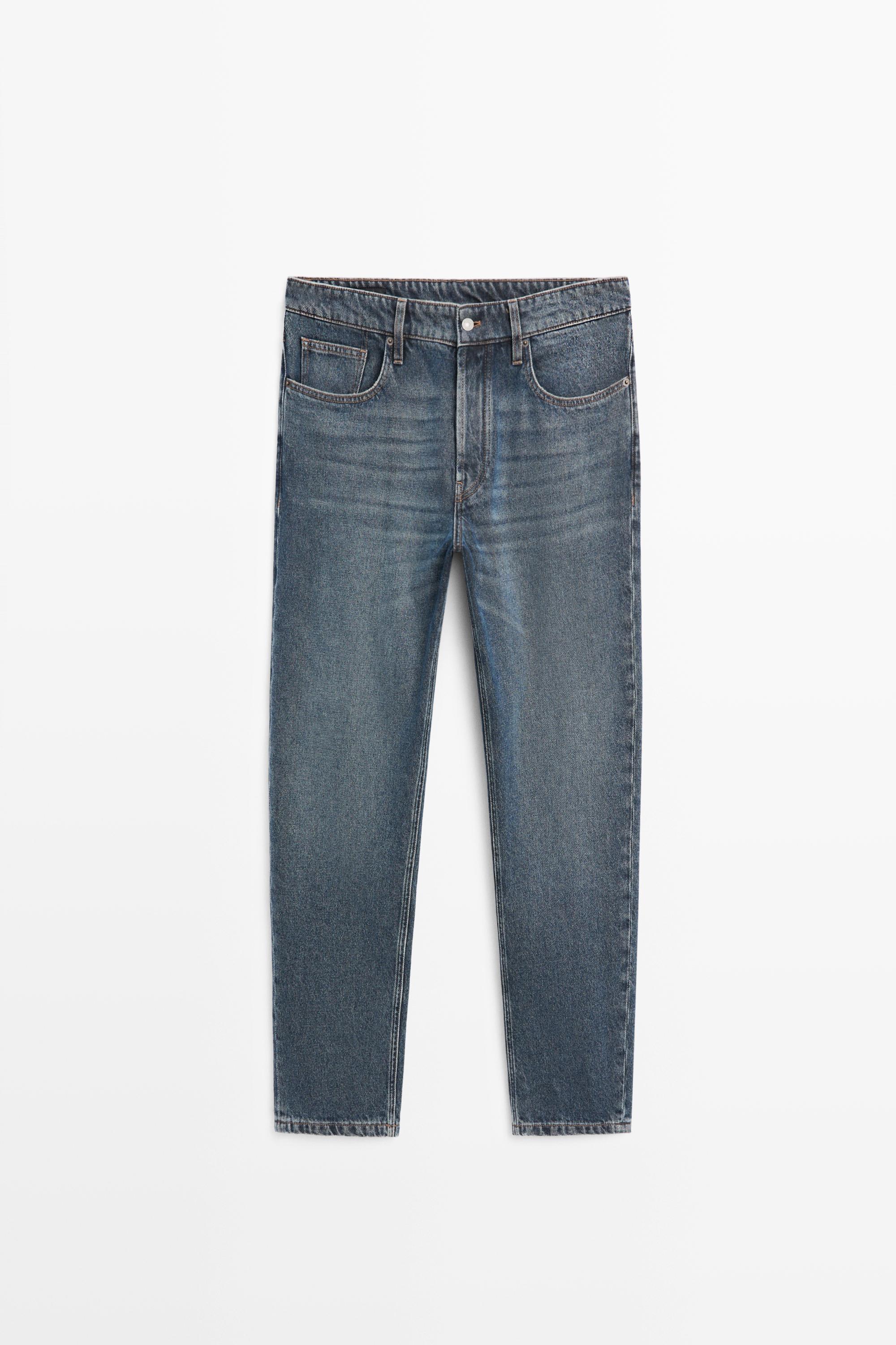 Slim fit cropped jeans Medium Blue