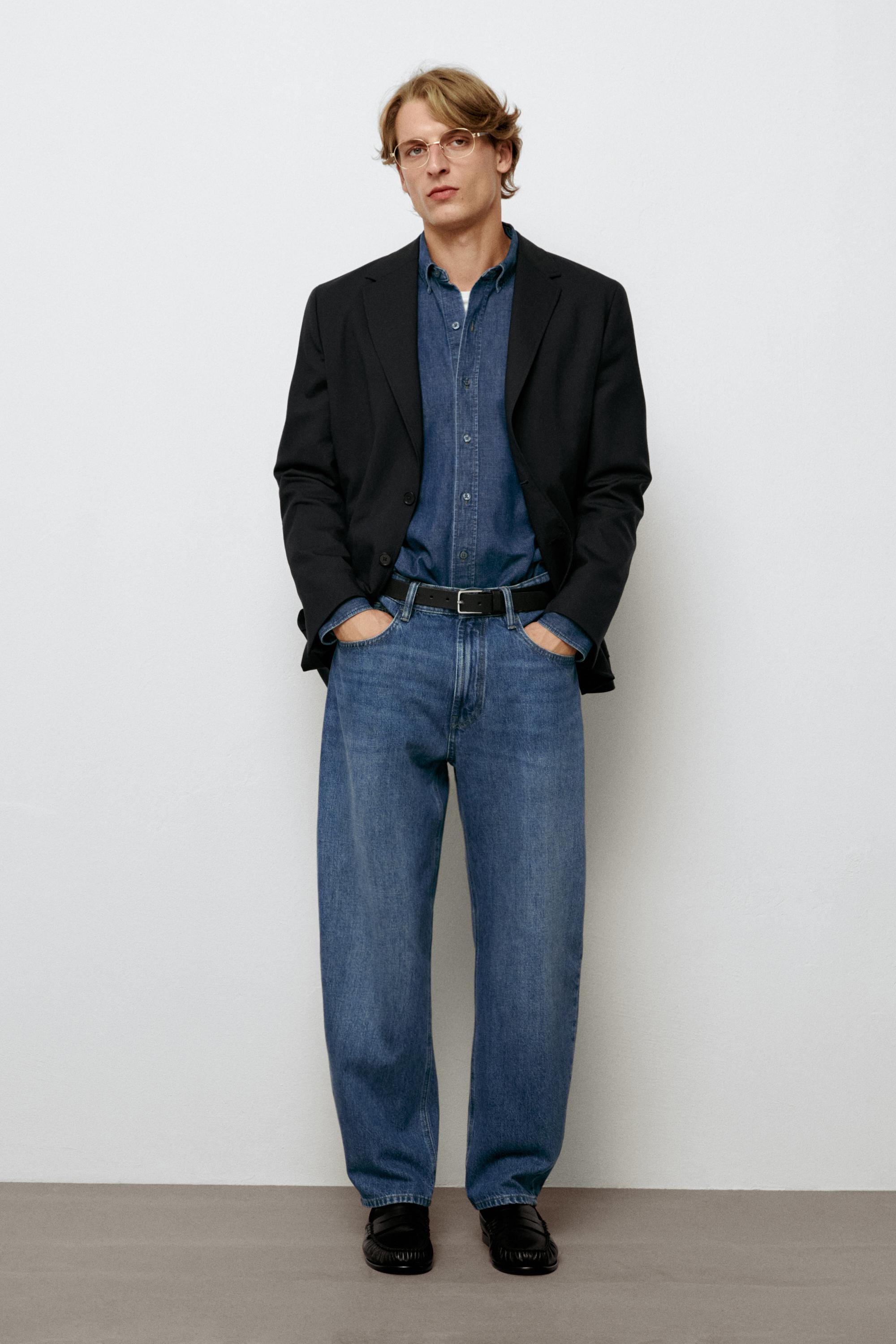 Barrel fit jeans Blue
