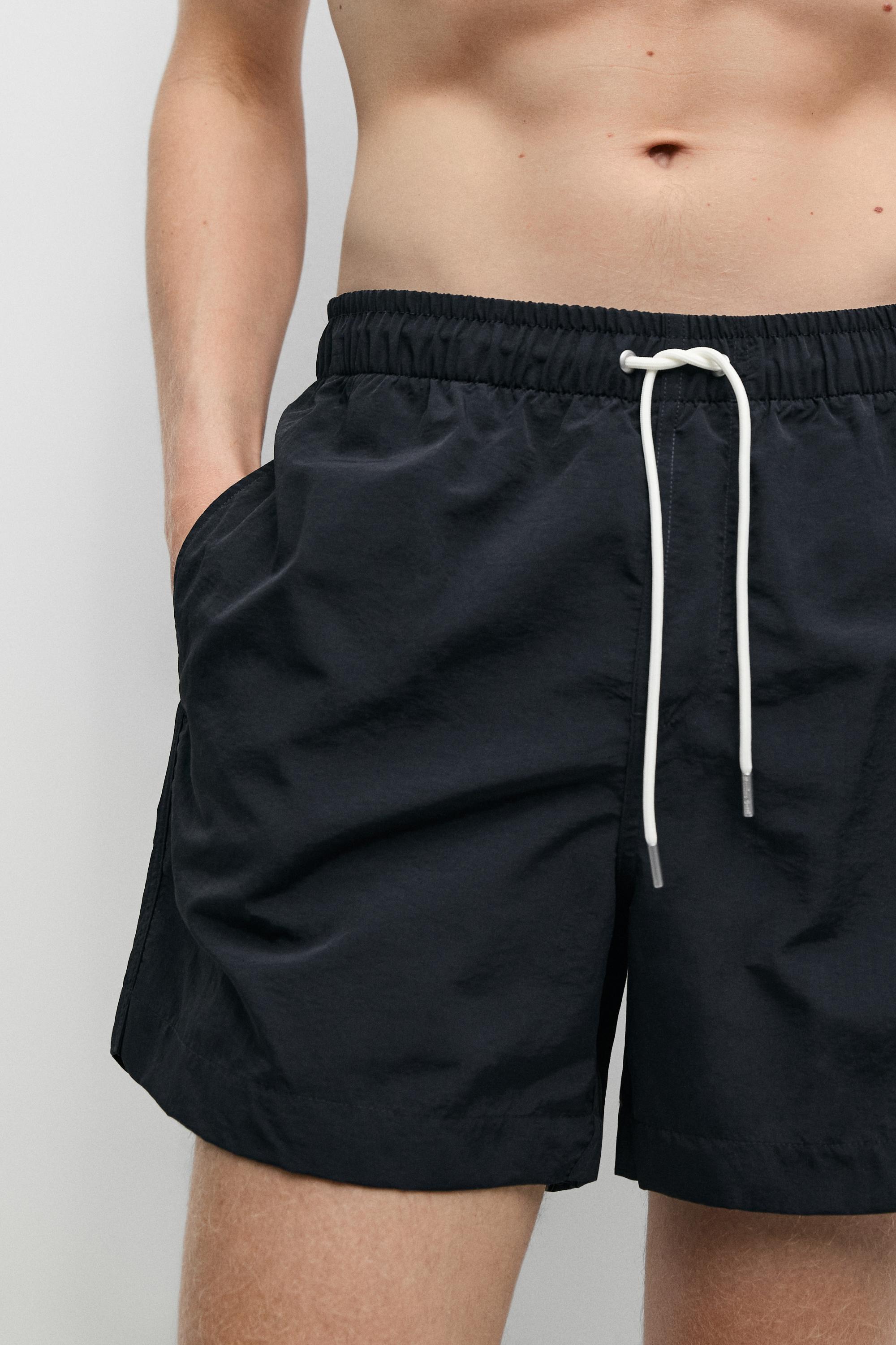 Plain swim trunks Navy Blue