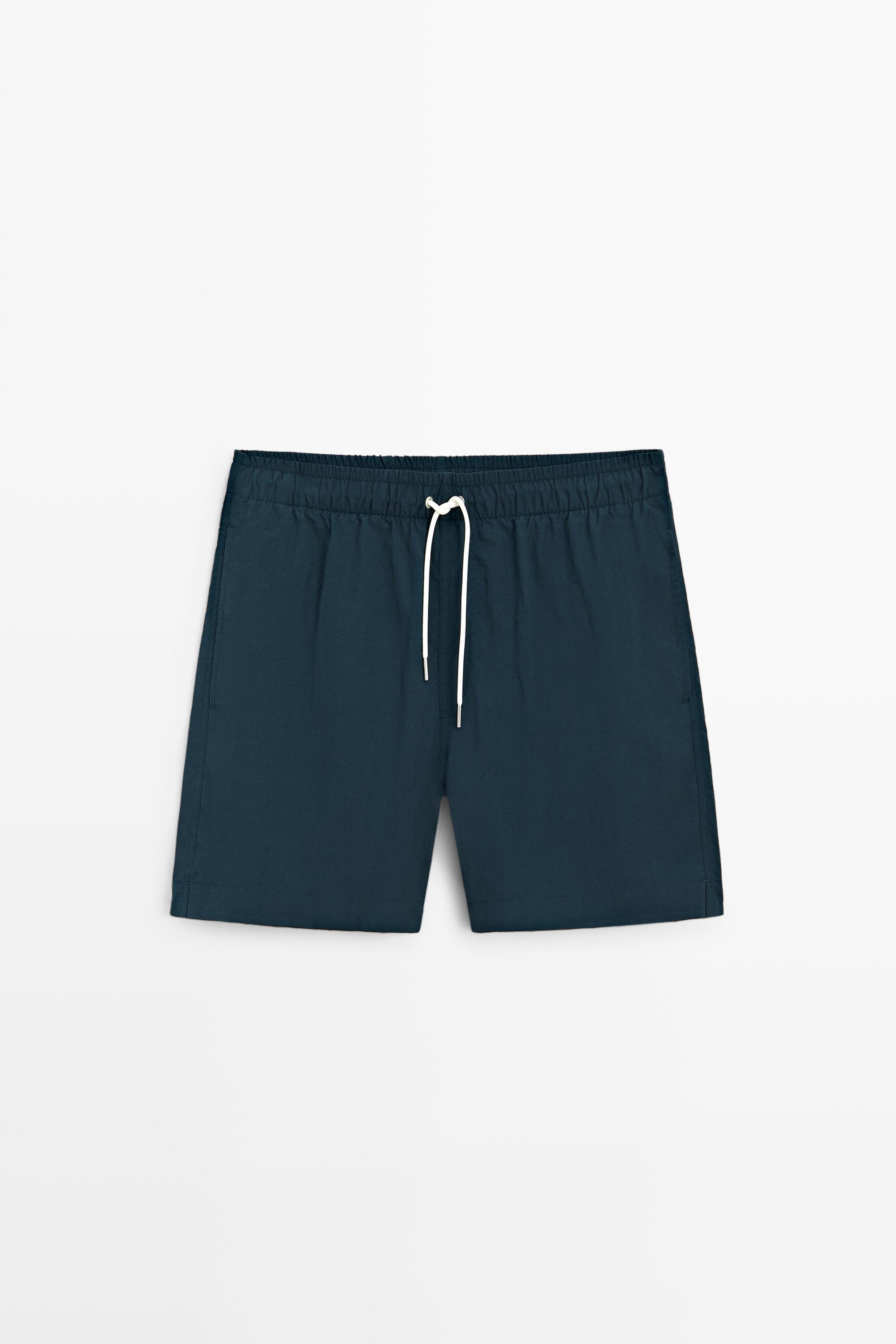 Plain swim trunks Ocean