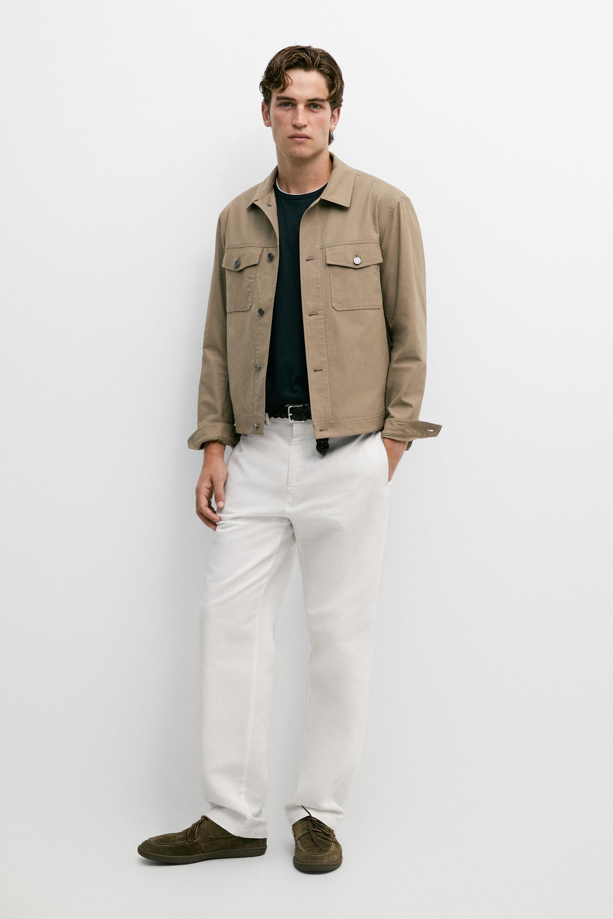 Contrast neck detail T-shirt Navy Blue