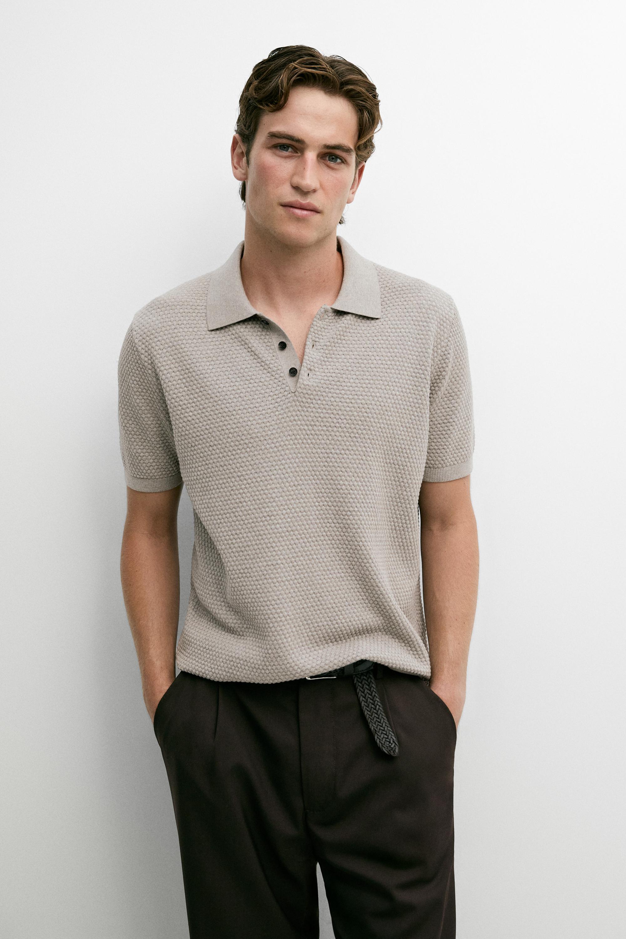100% Cotton Short Sleeve Knit Polo 0-847