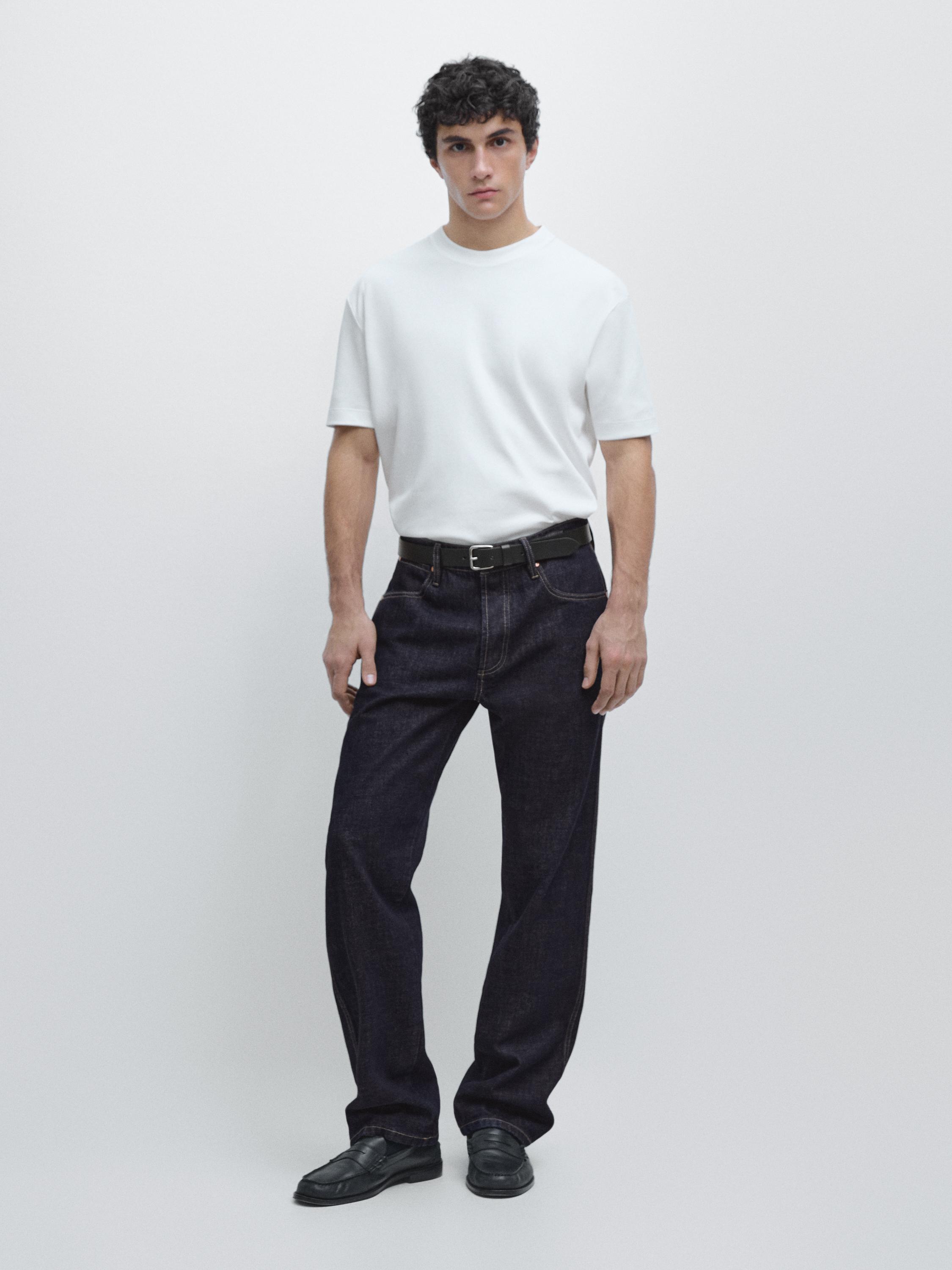 100% cotton short sleeve T-shirt White