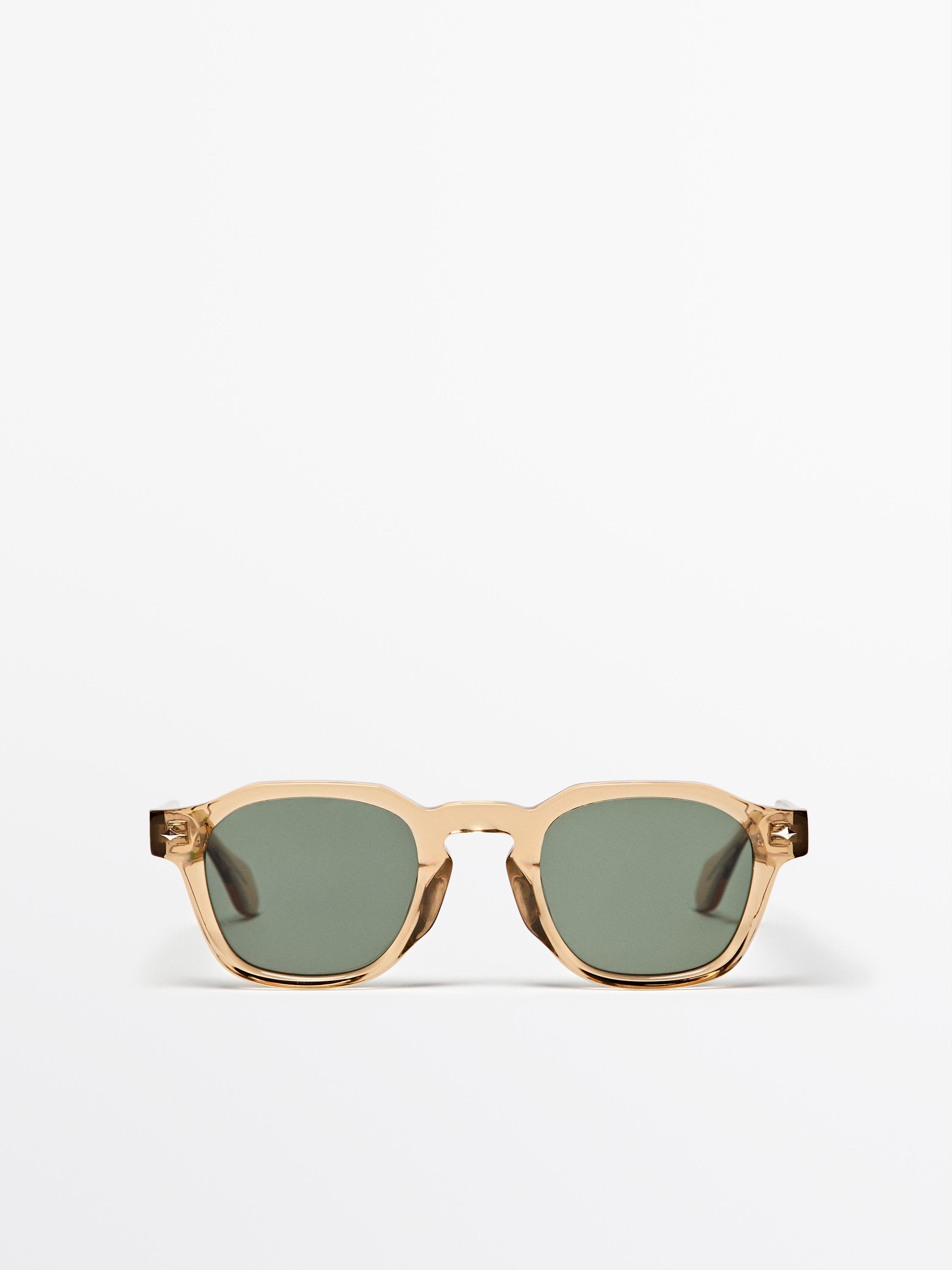 Geometric sunglasses Mustard
