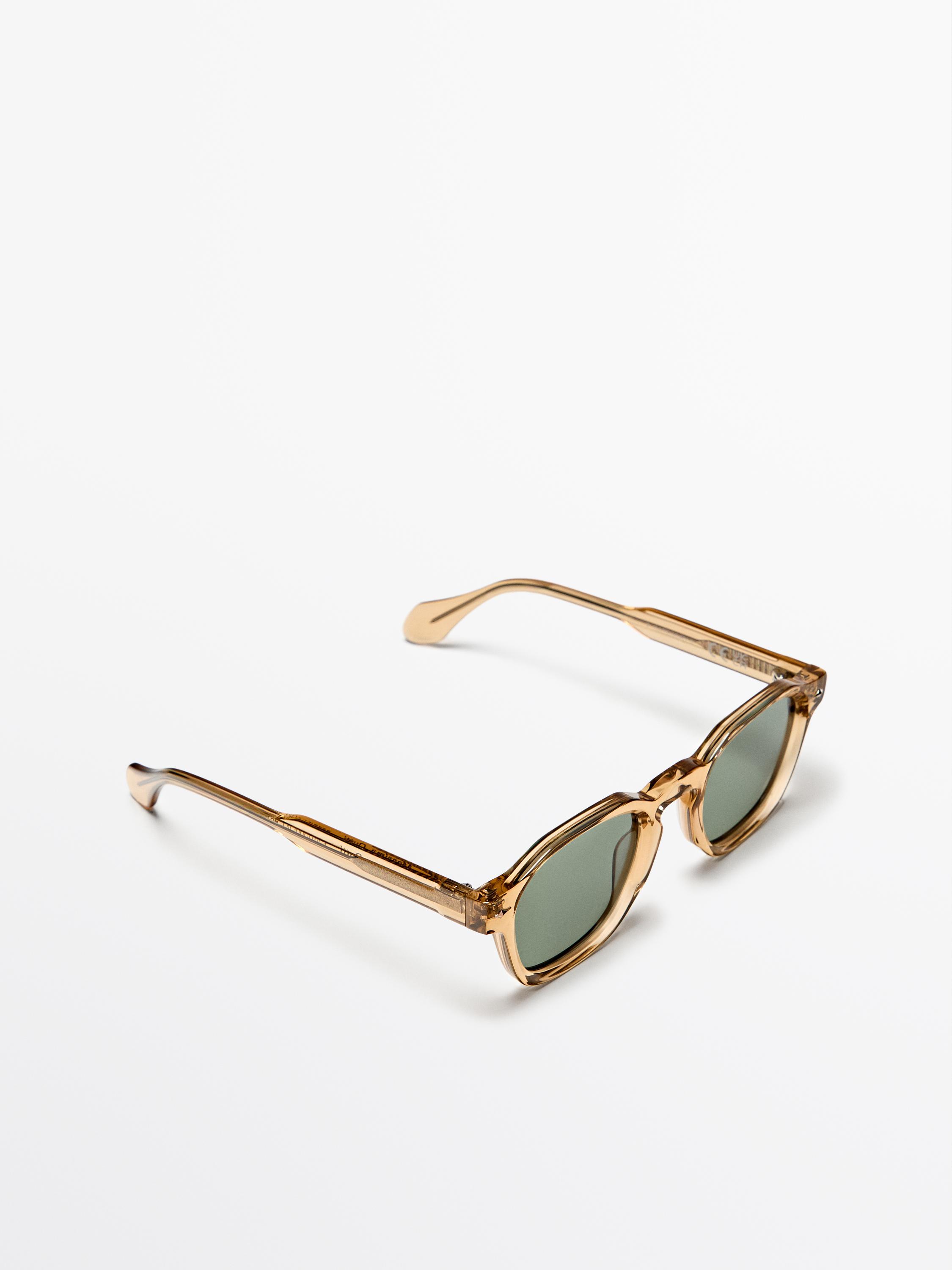 Geometric sunglasses Mustard
