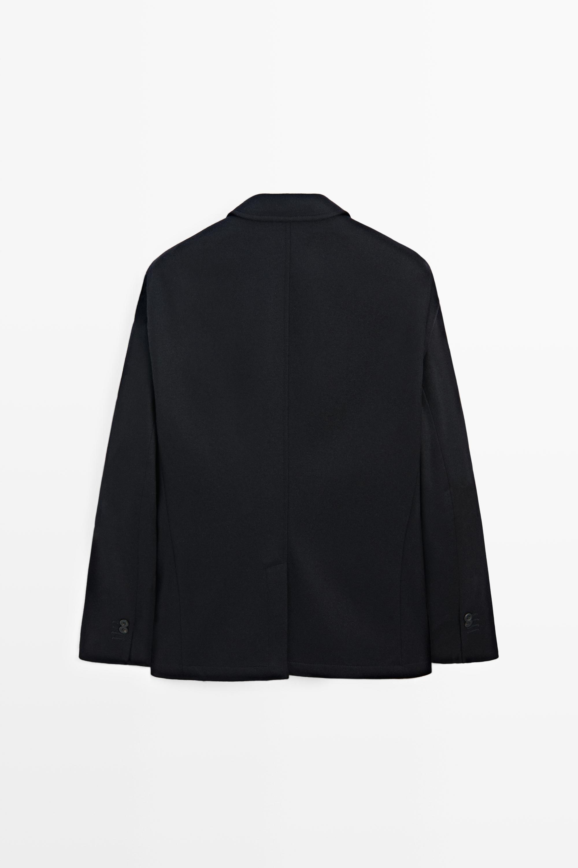 100% wool total look blazer Navy Blue