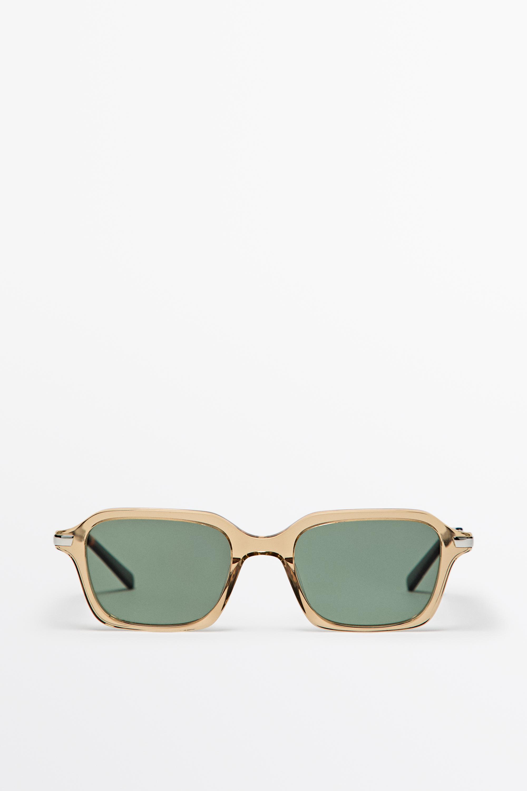 Square sunglasses Mustard