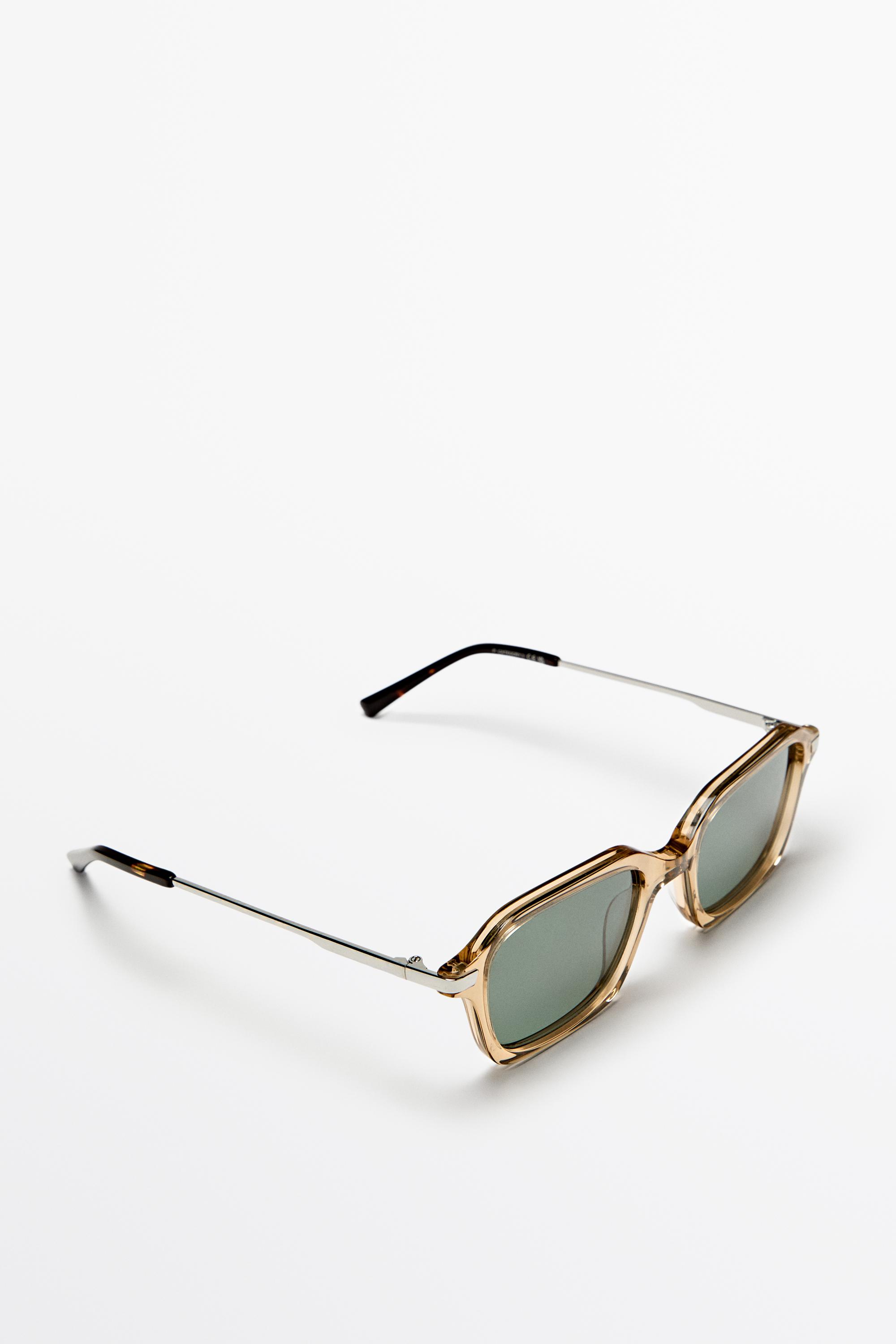 Square sunglasses Mustard