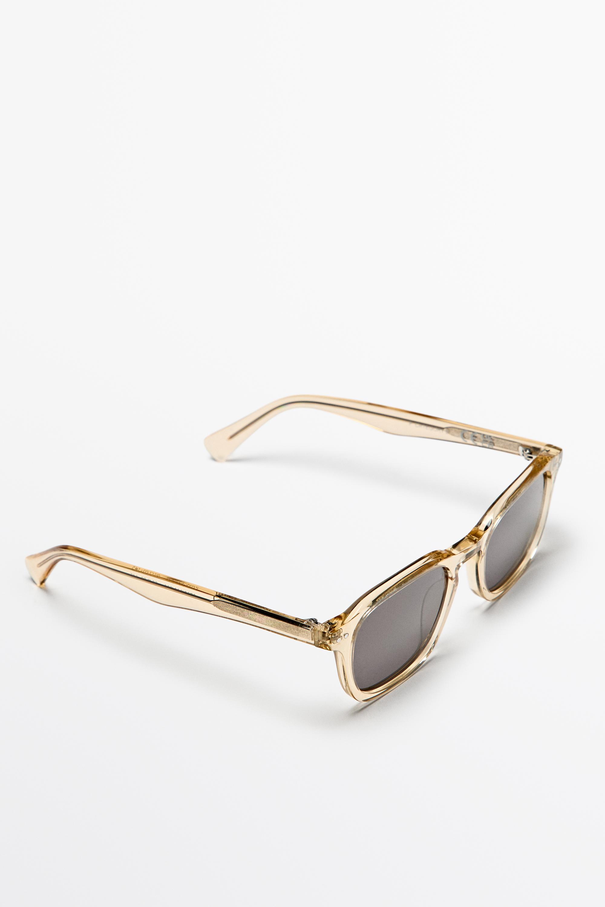 Square sunglasses Pale Yellow