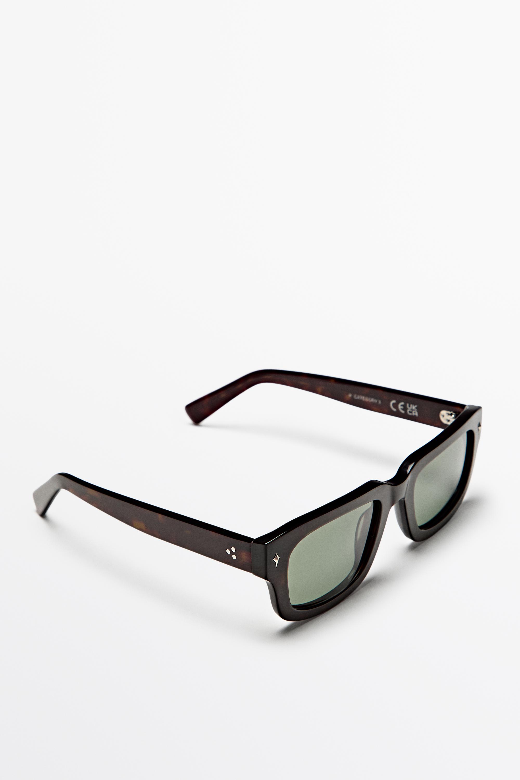 Rectangular sunglasses Brown