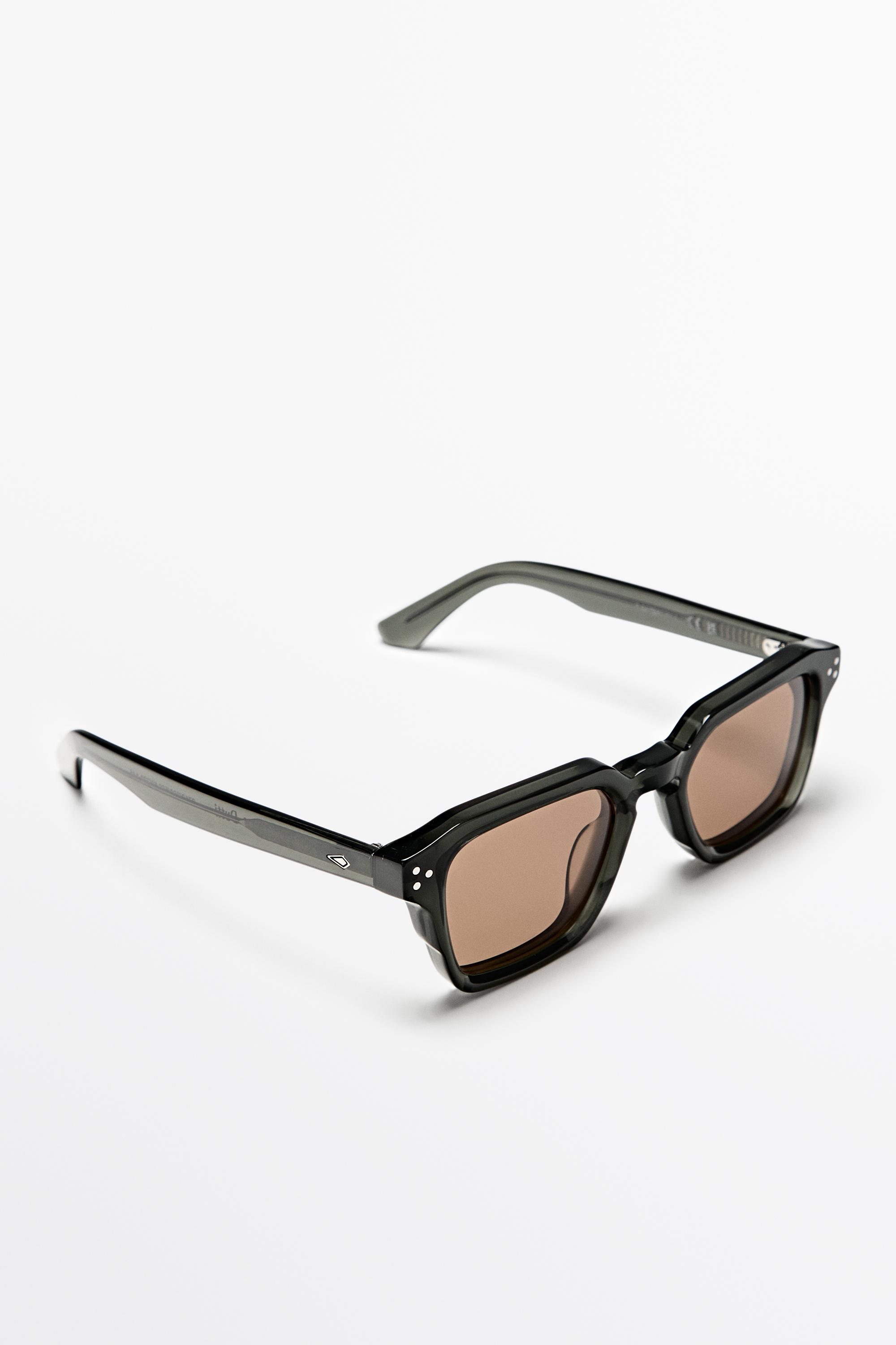 Rectangular sunglasses Green