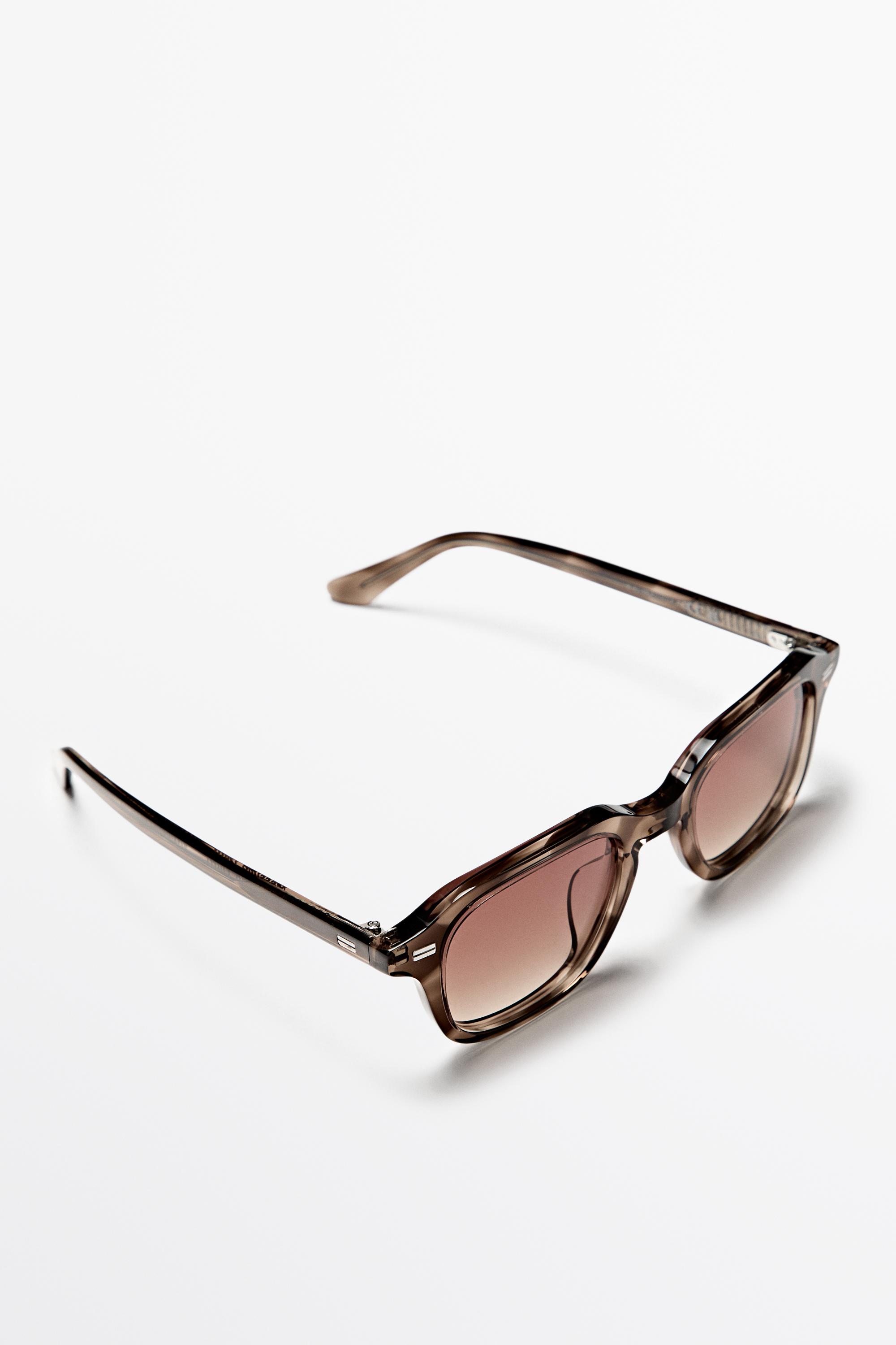 Square sunglasses Sand Brown