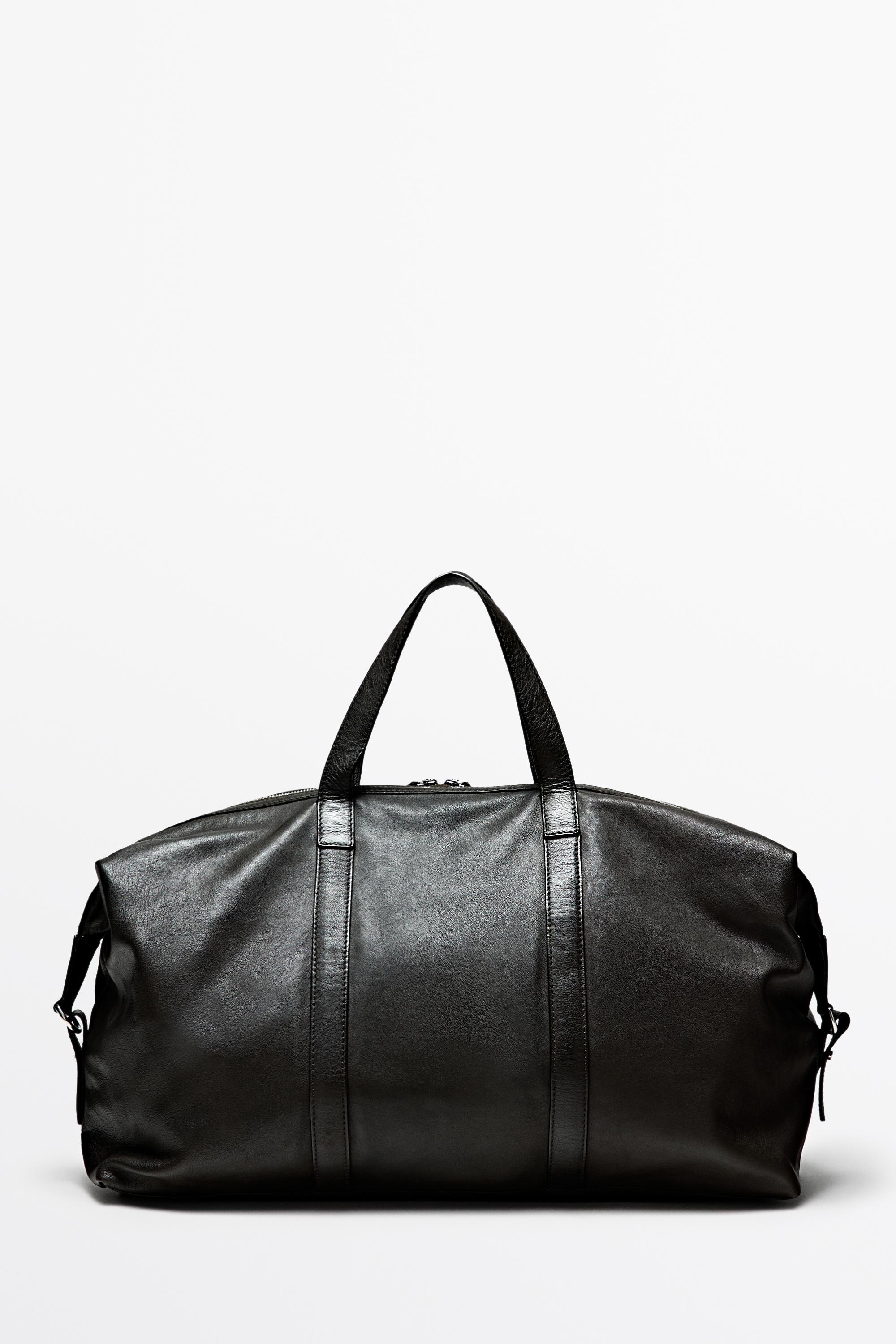 Nappa leather sport bag Khaki