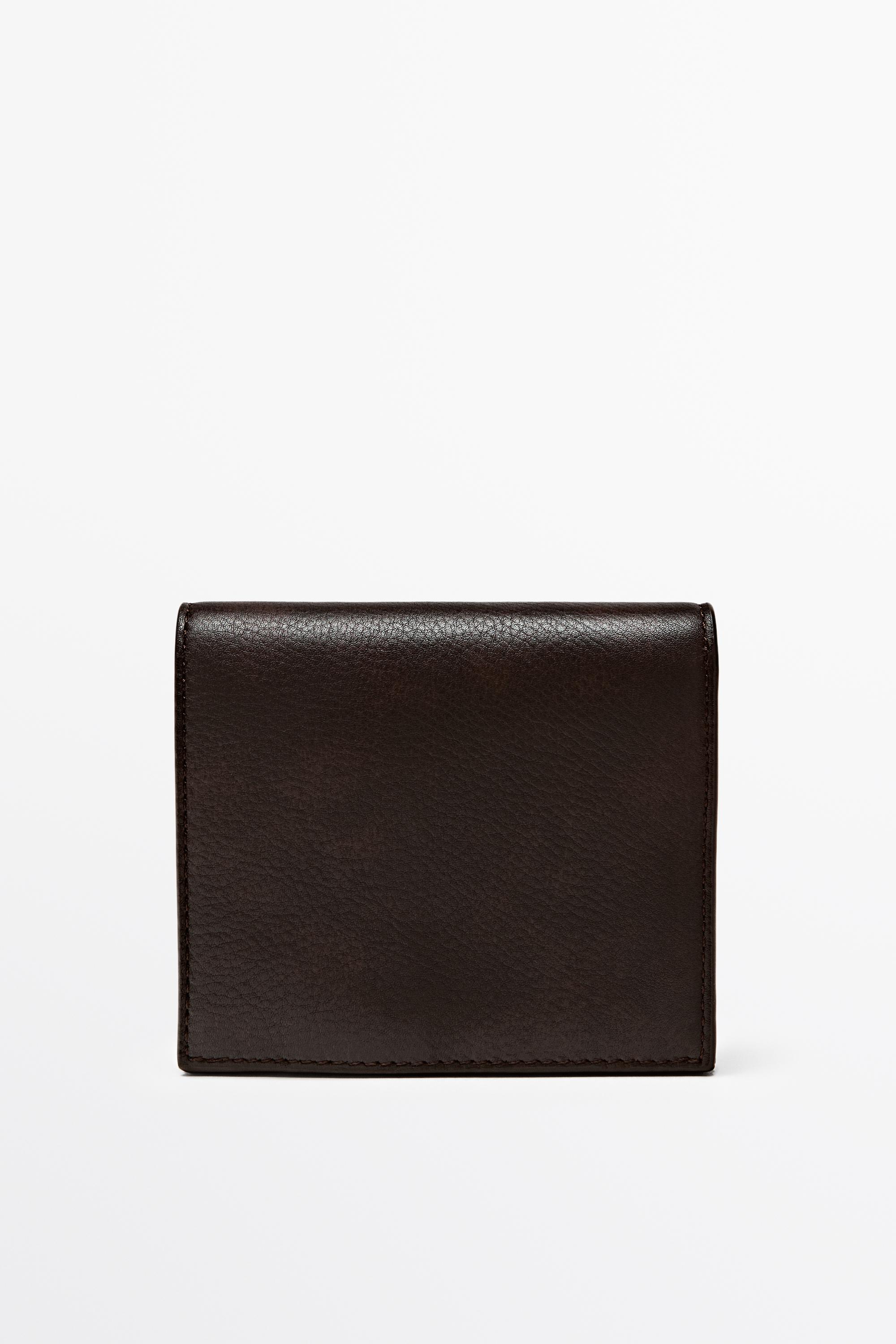 Nappa leather wallet Brown
