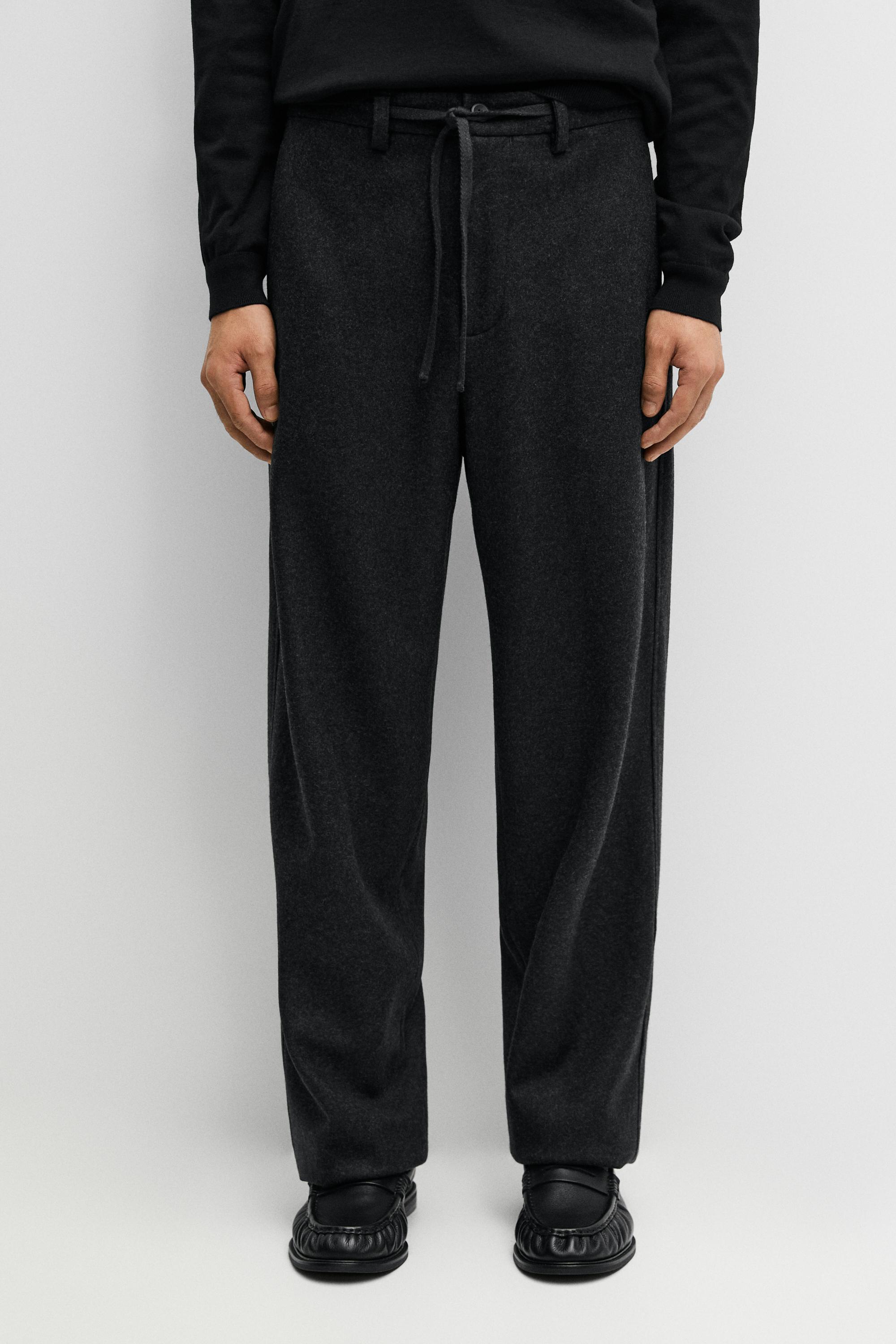 100% wool total look pants Grey