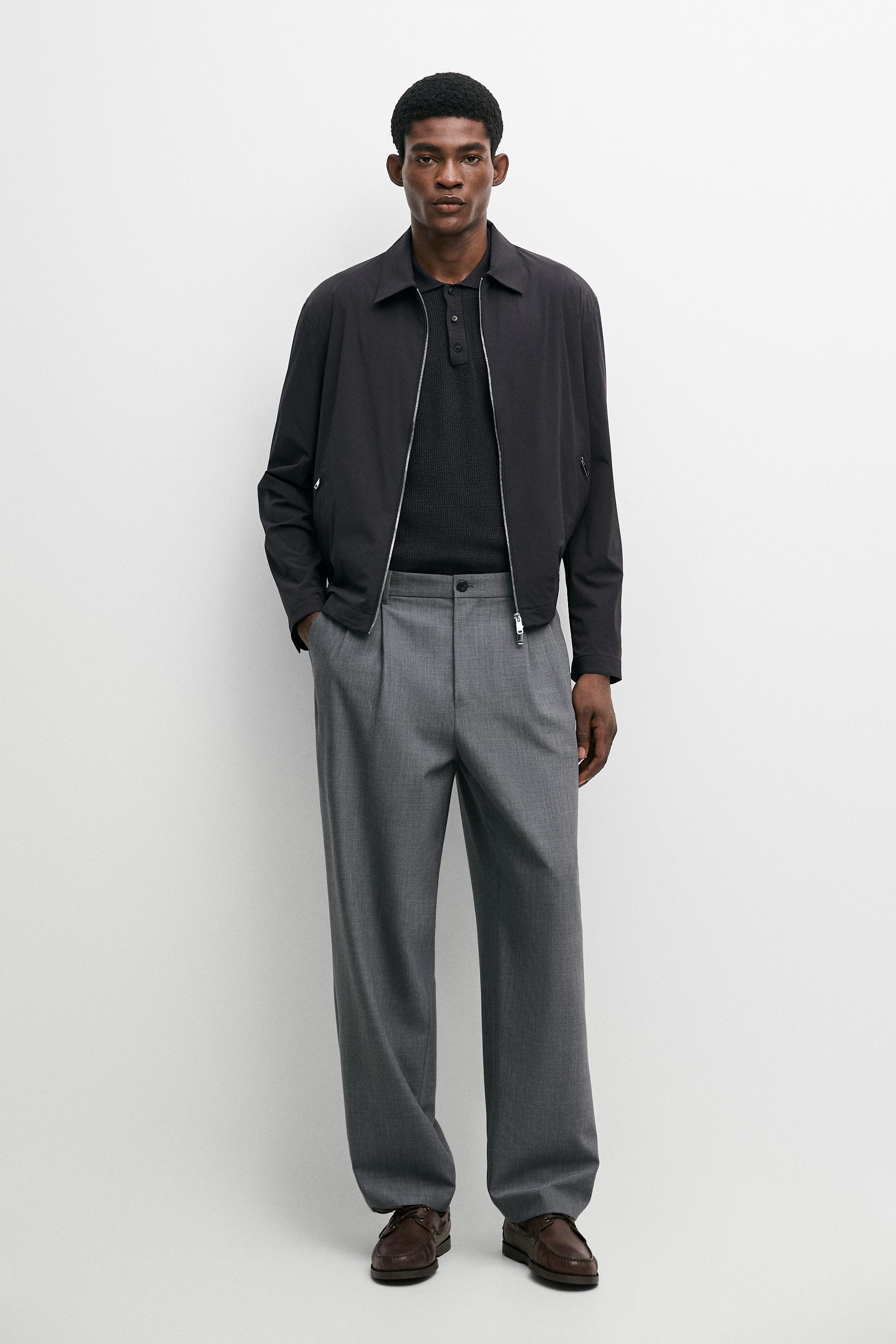Lightweight short jacket Navy Blue