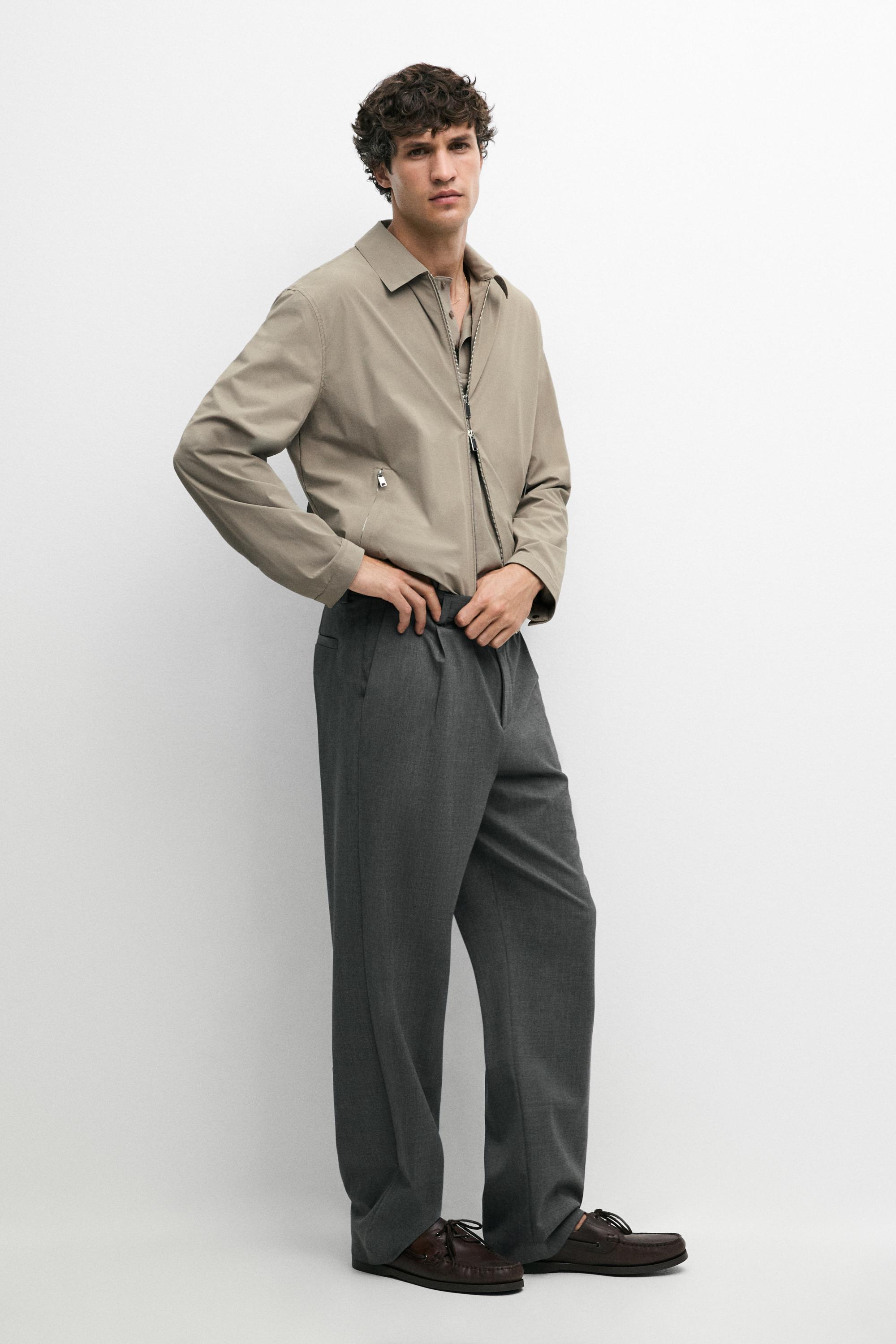 Lightweight short jacket Ochre