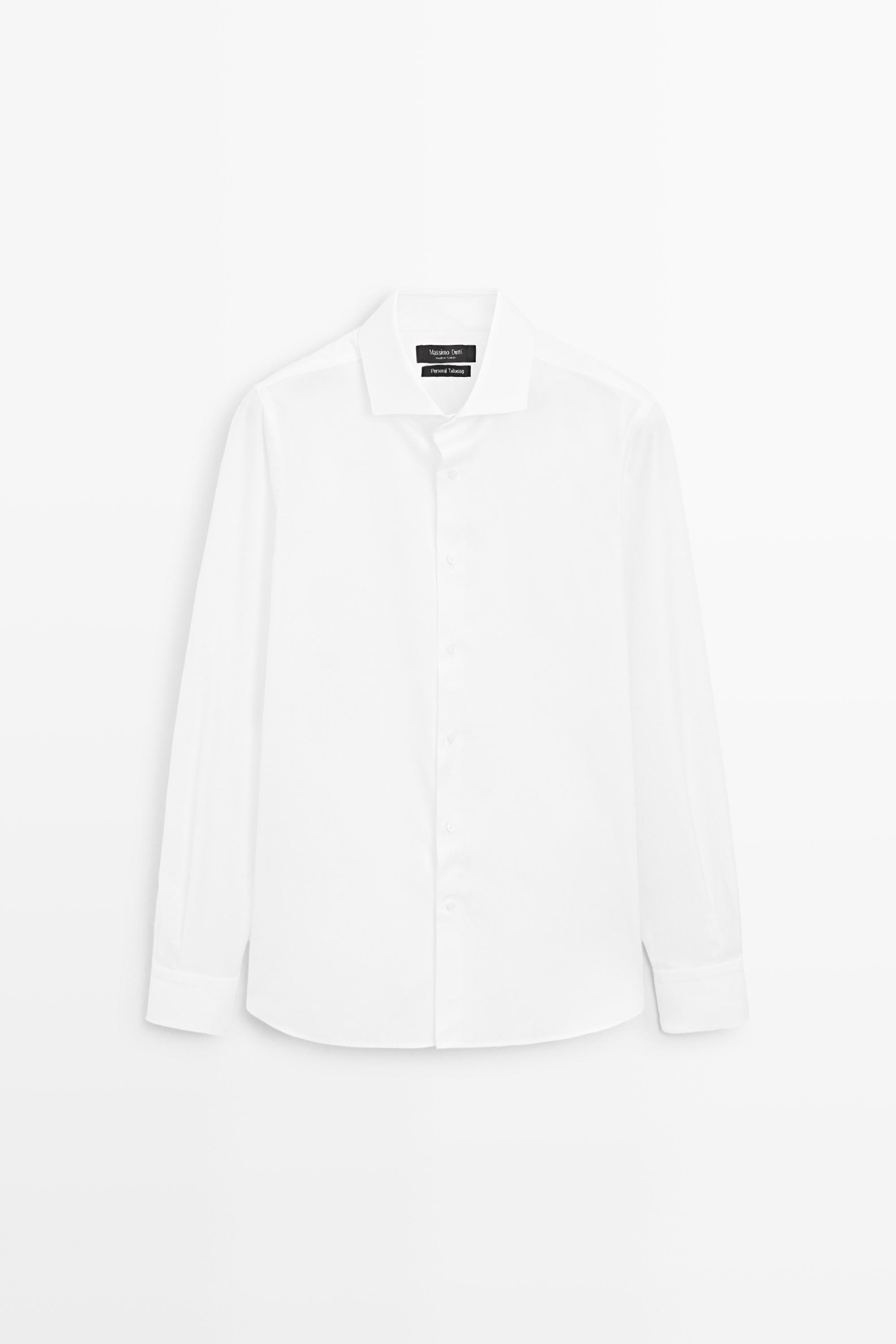 100% cotton shirt White