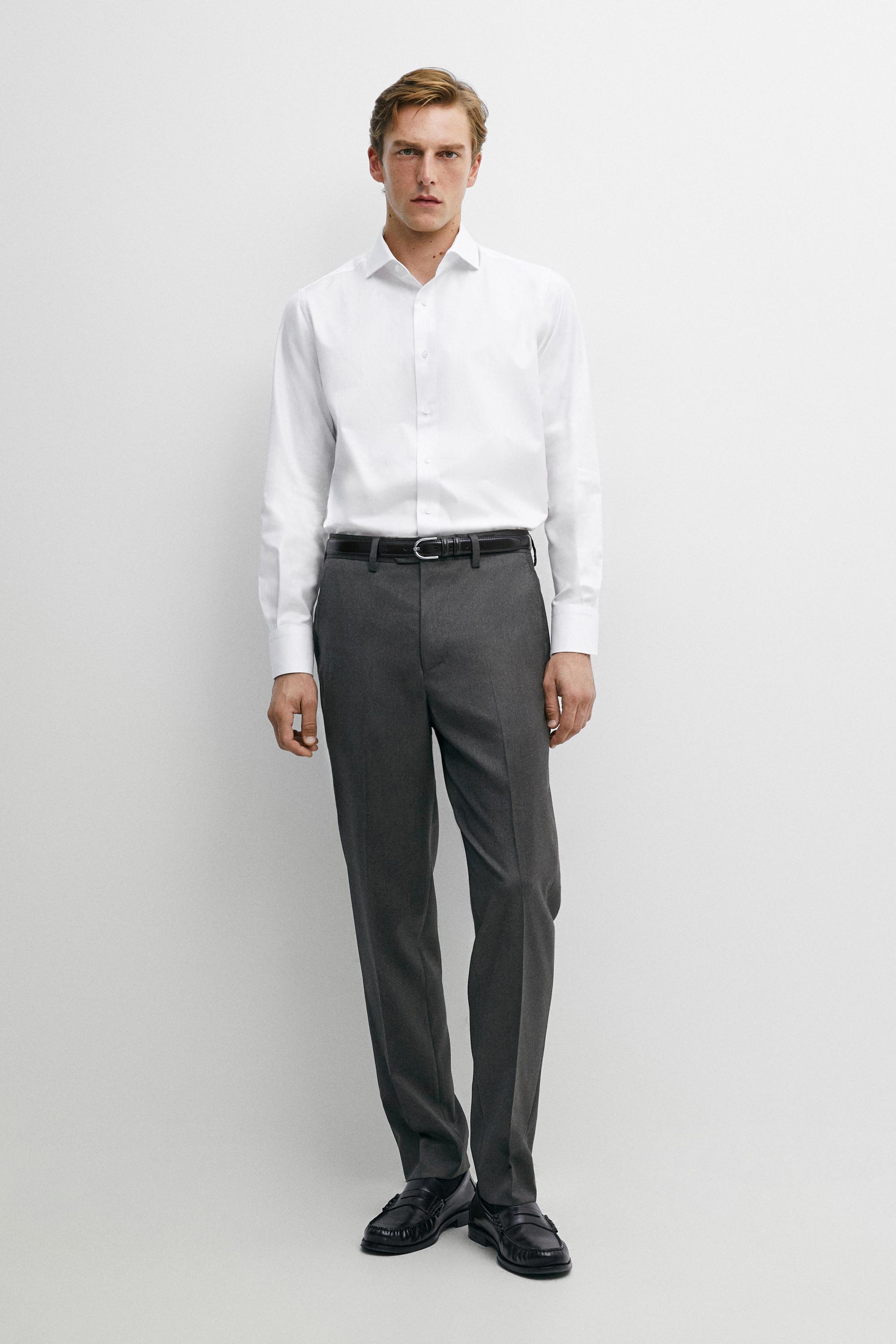 100% cotton shirt White