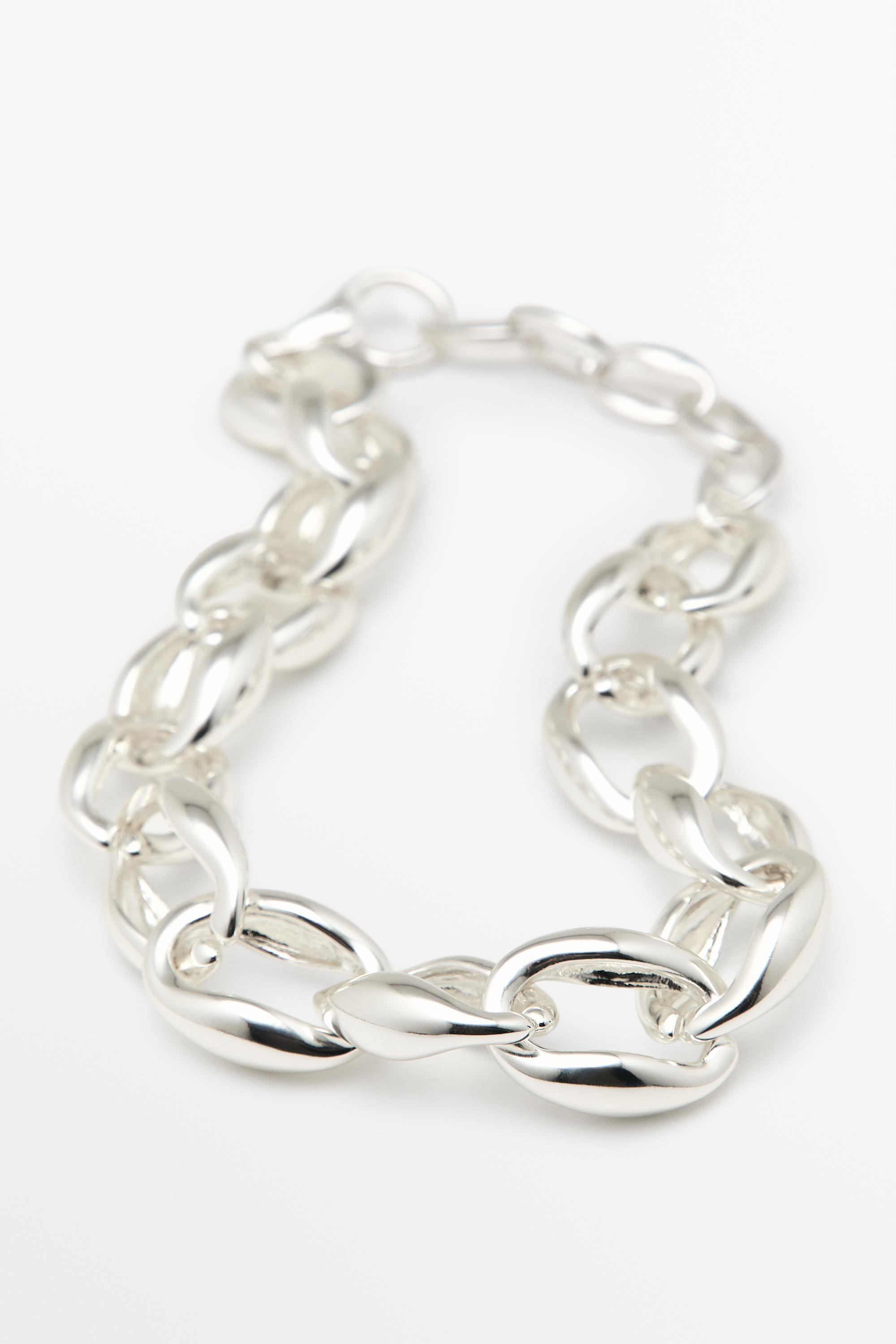 Chunky chain necklace Silver