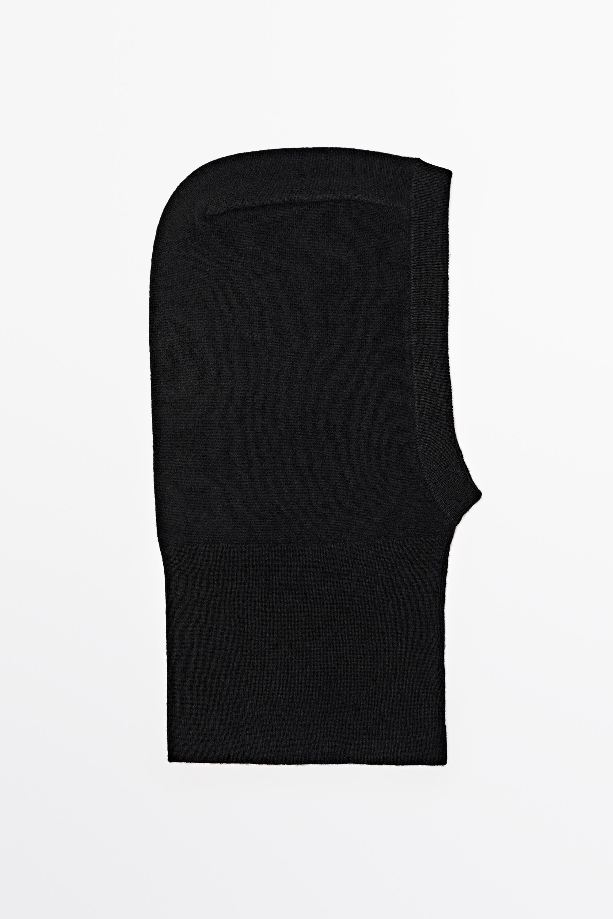 100% cashmere balaclava Black