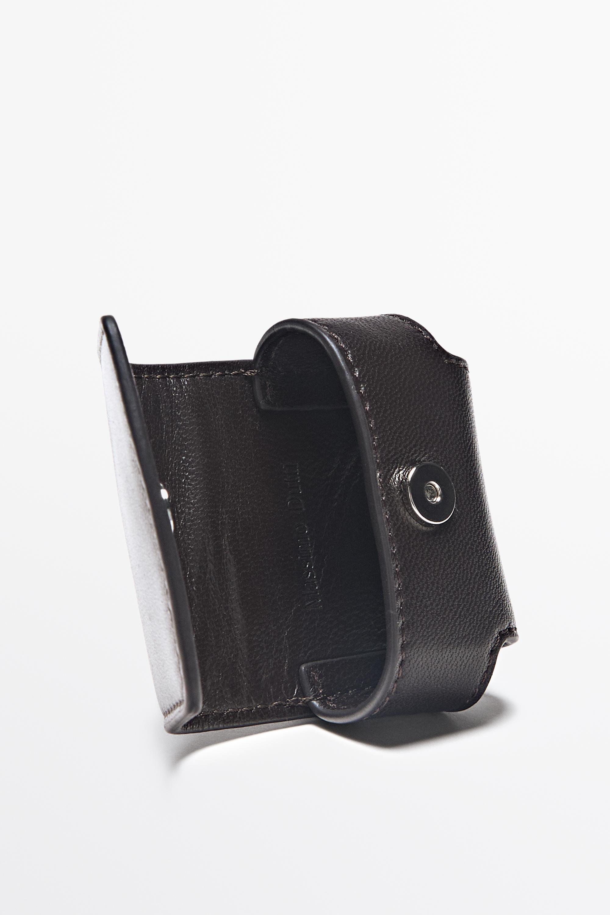 Nappa leather AirPods case Brown