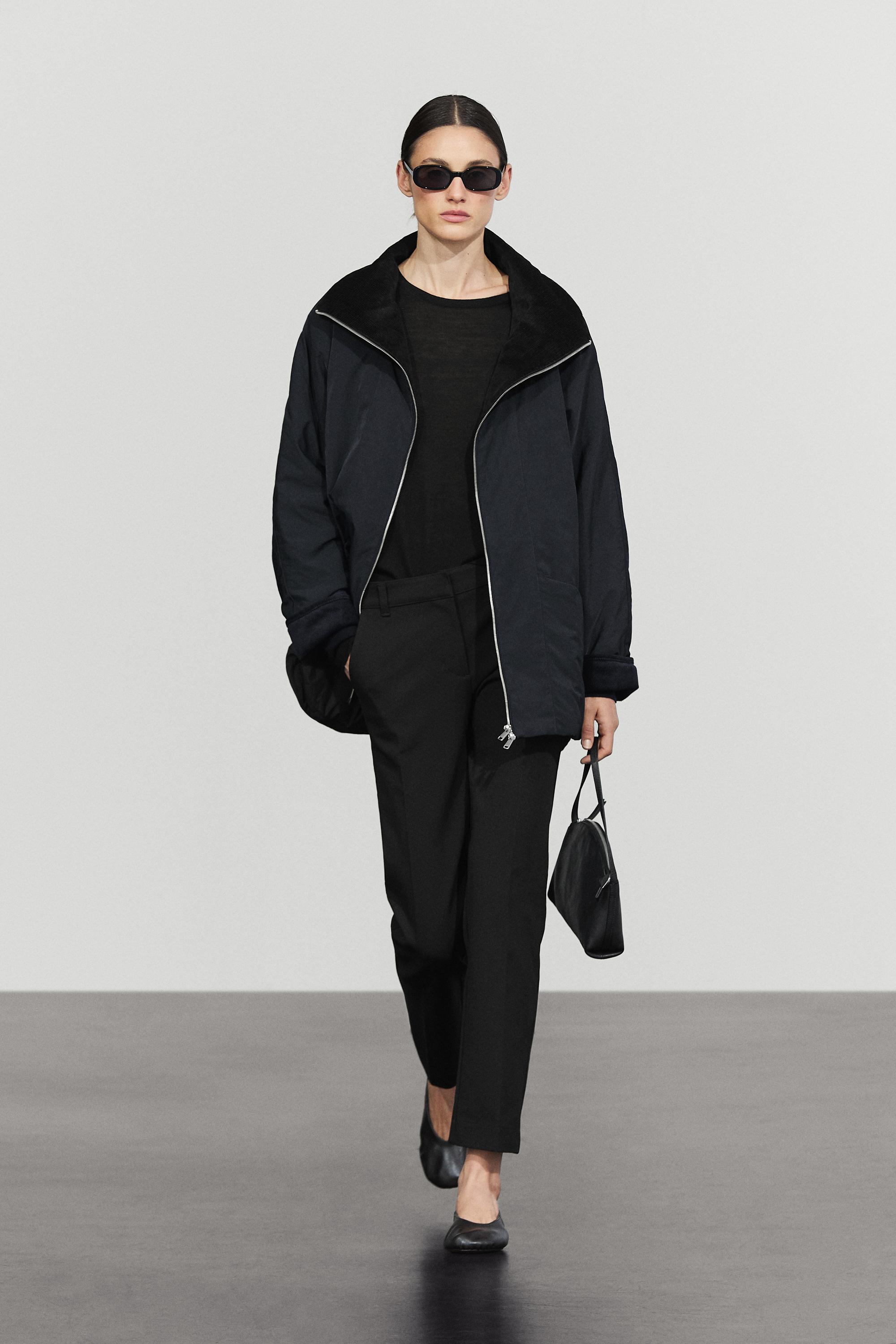 Stretch technical pants Black