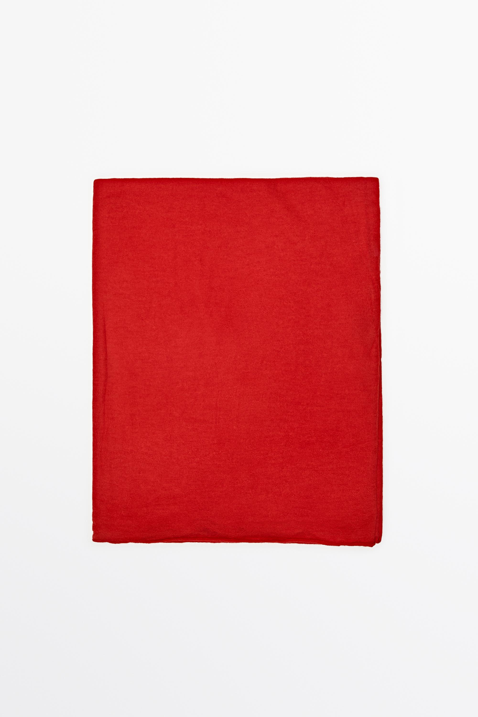 100% Cashmere scarf Red
