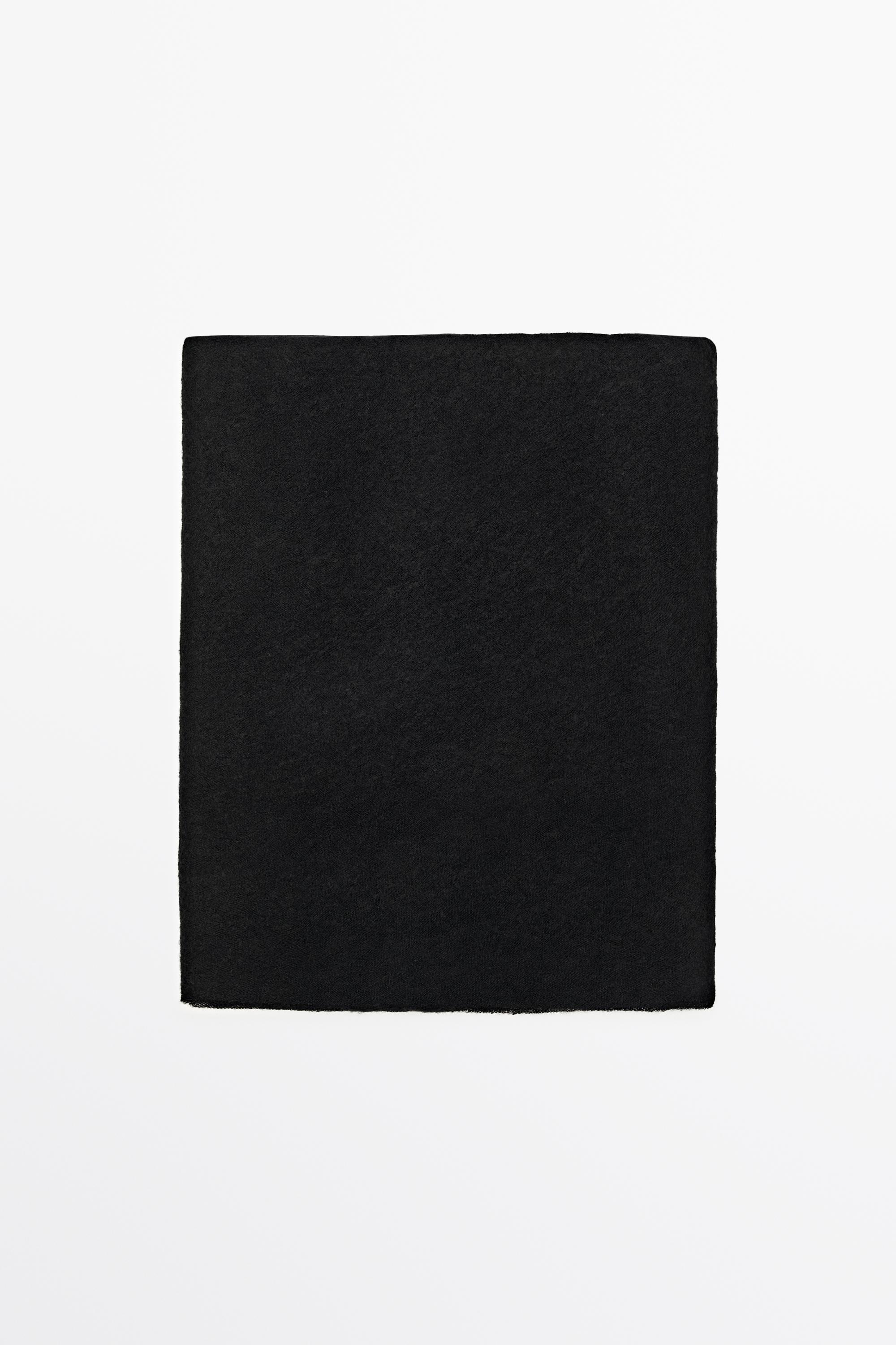 100% Cashmere scarf Black
