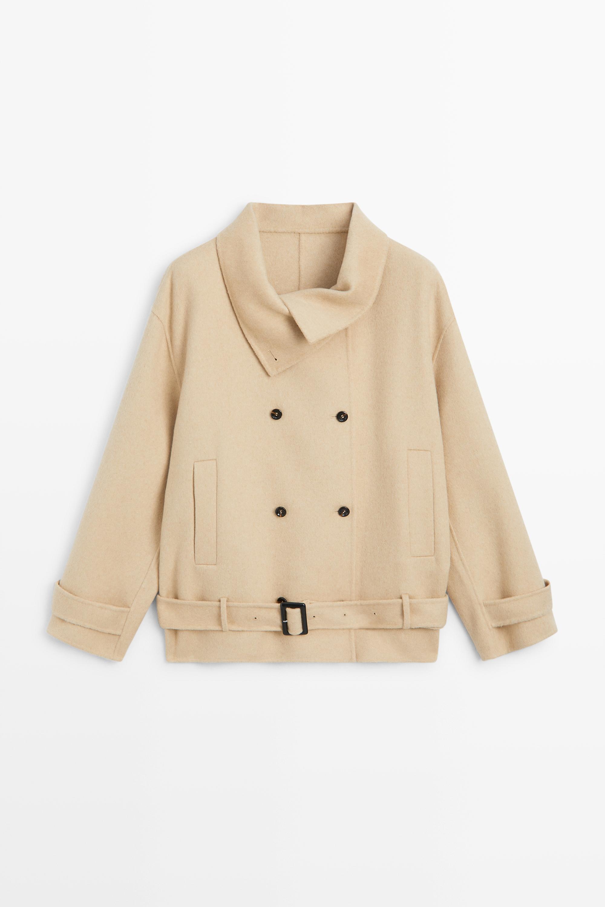 Belted trench coat Sand Brown