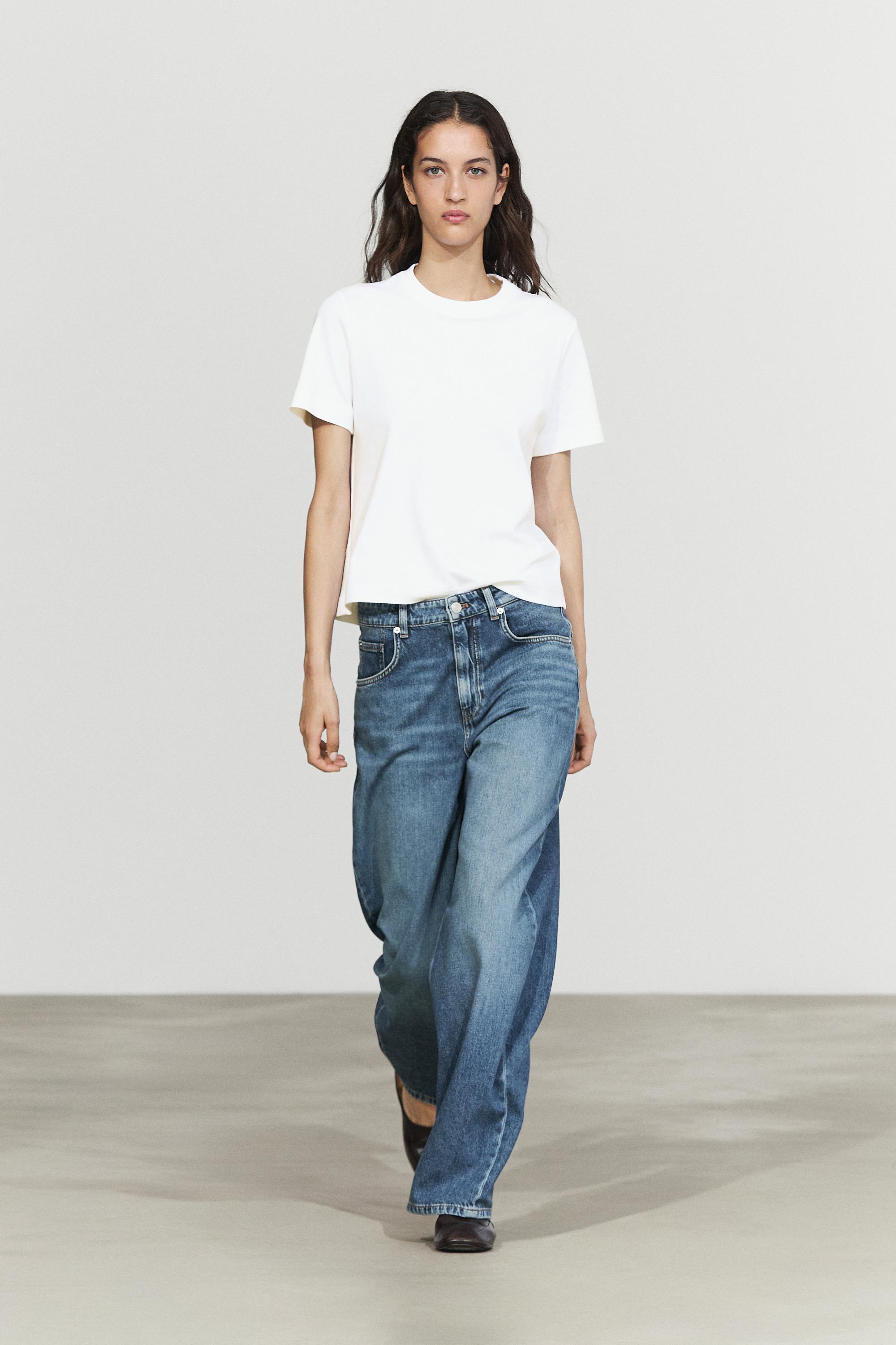 Short sleeve interlock T-shirt Off White