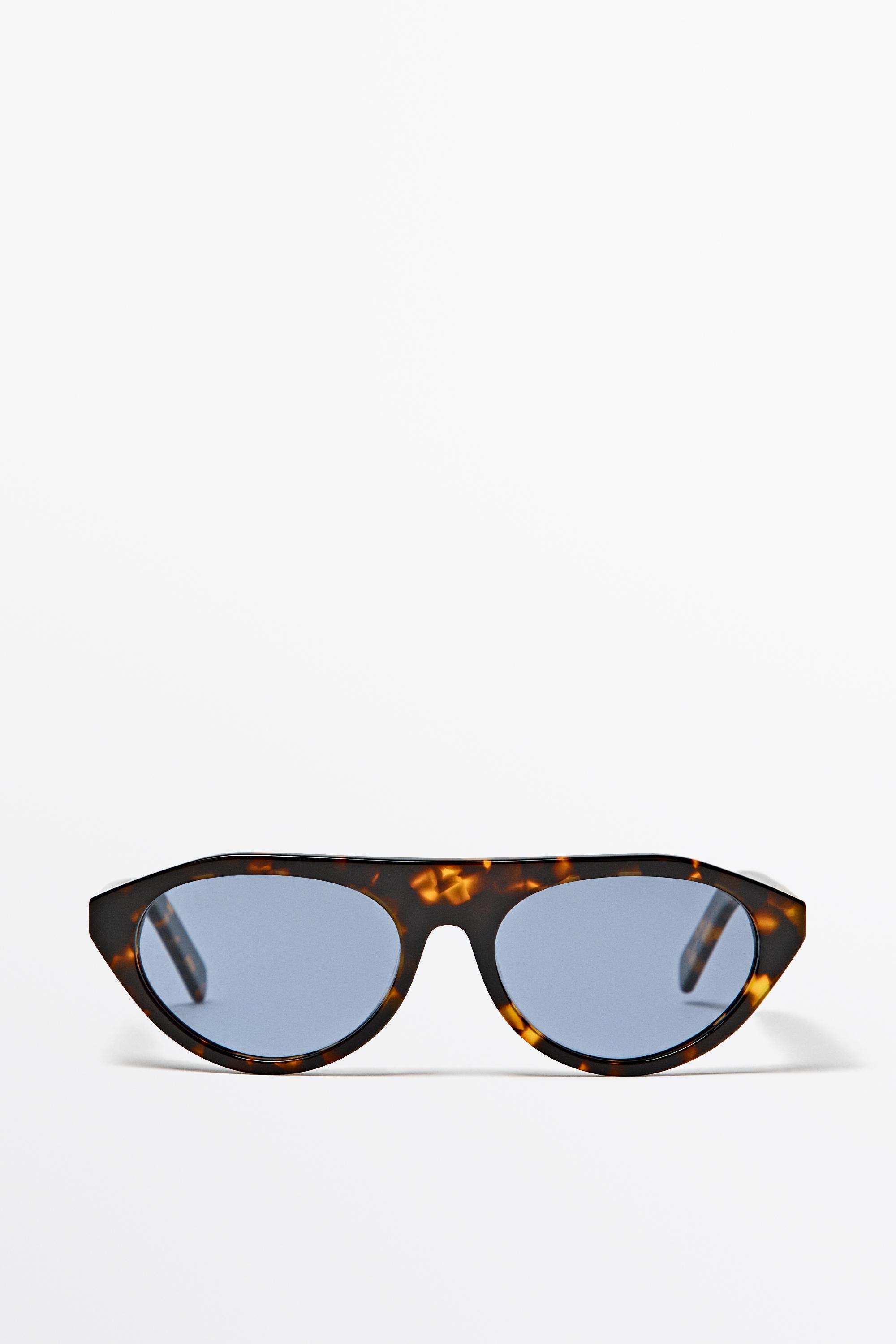 Oval sunglasses Brown