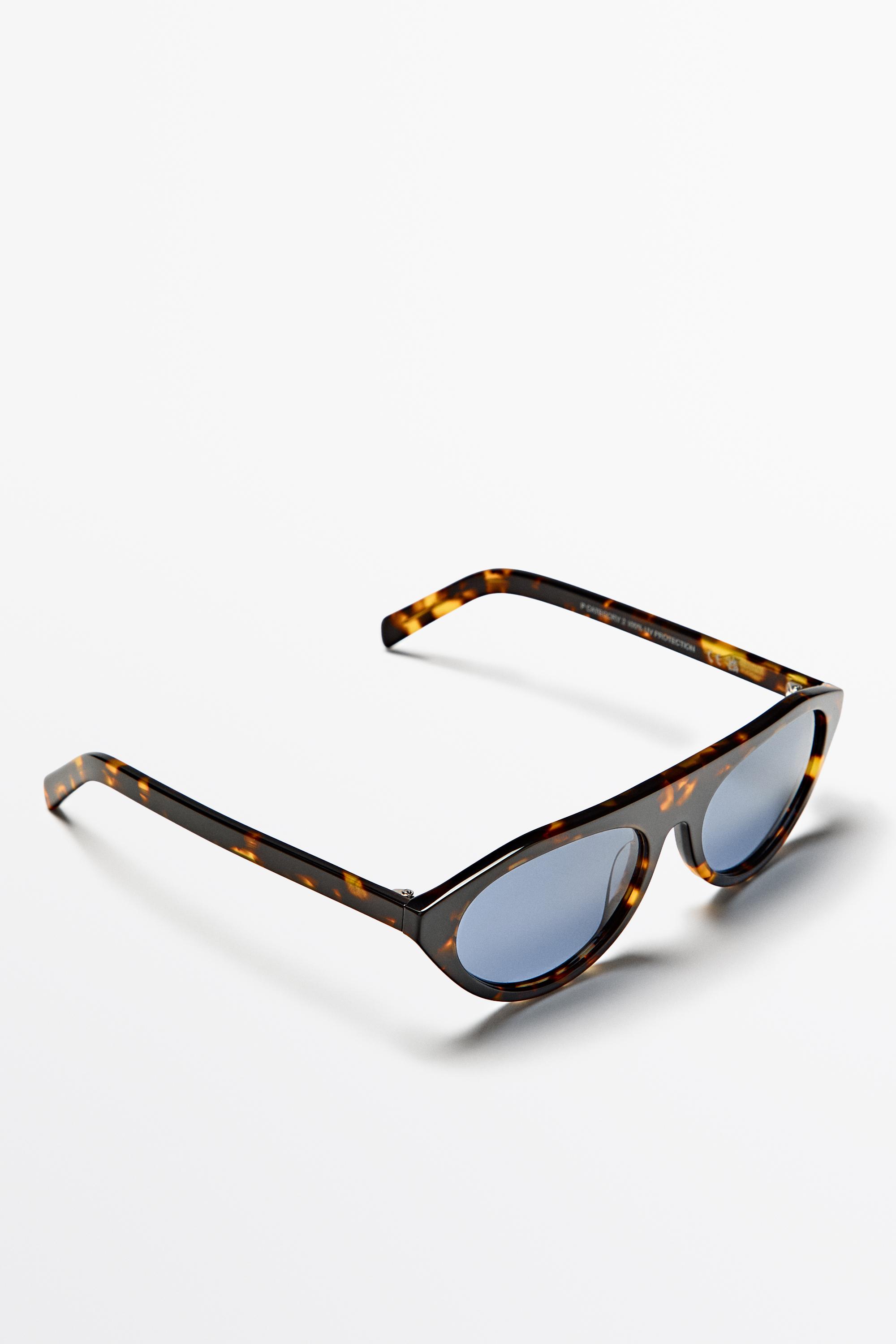 Oval sunglasses Brown