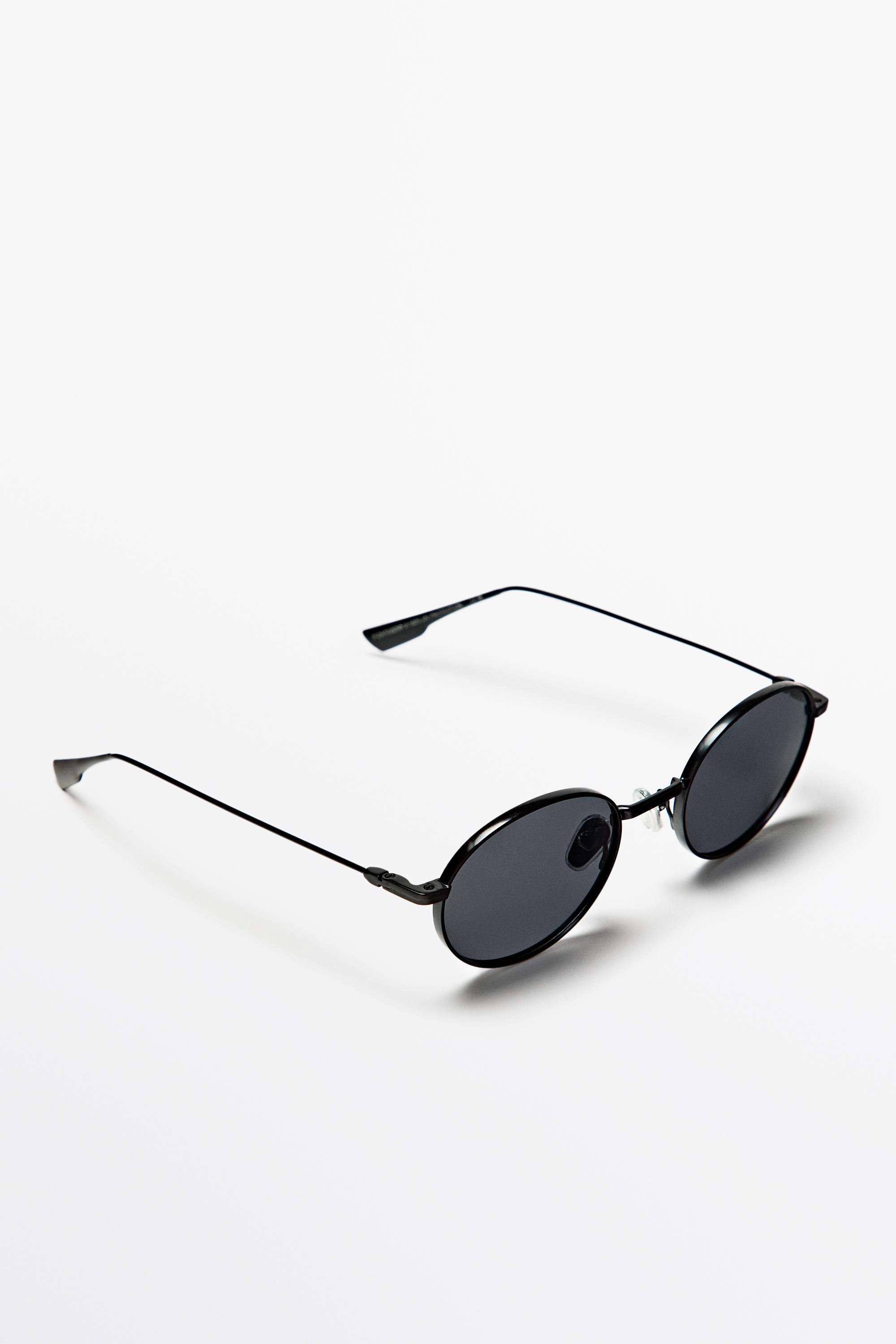 Metal sunglasses Black