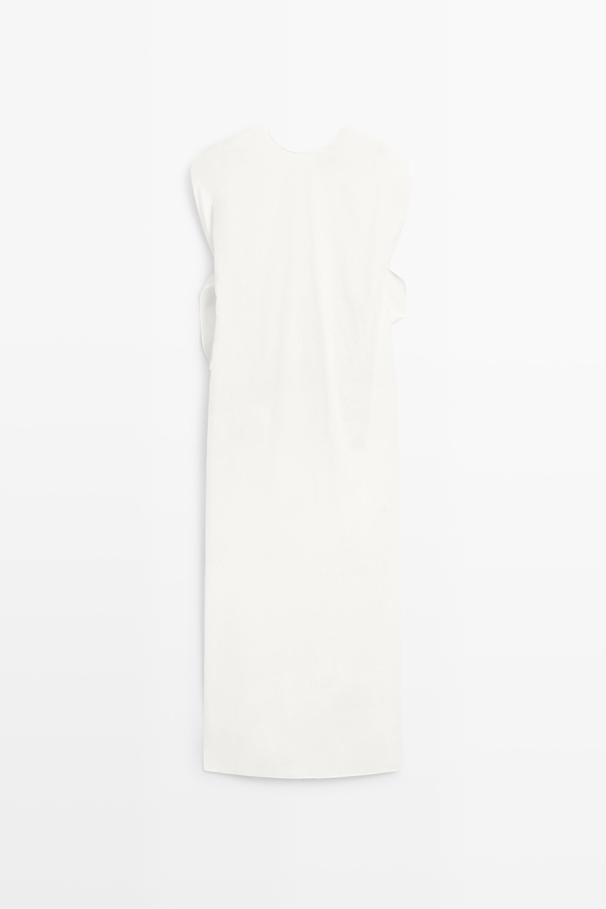 Asymmetric Dress - STUDIO White