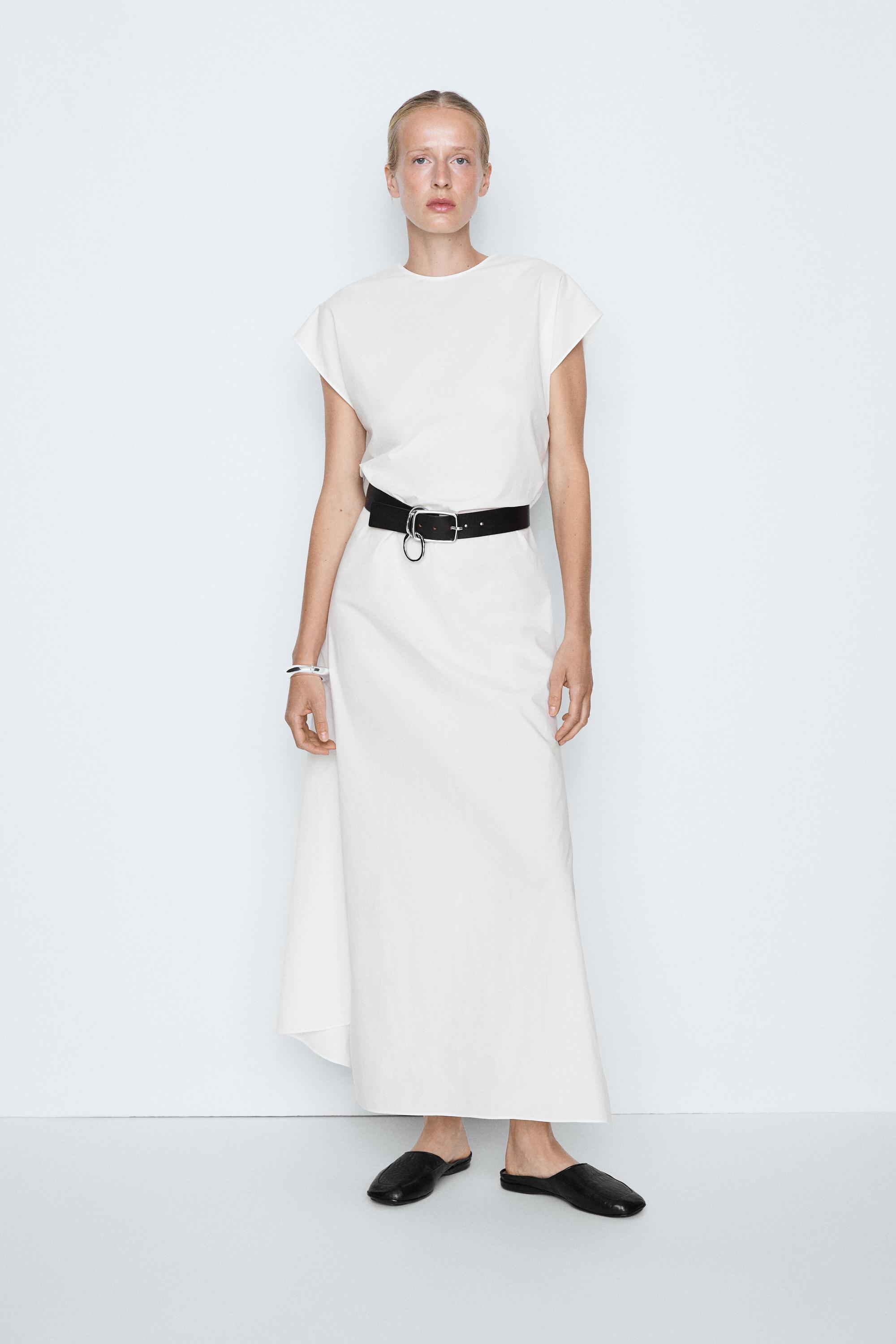 Asymmetric Dress - STUDIO White