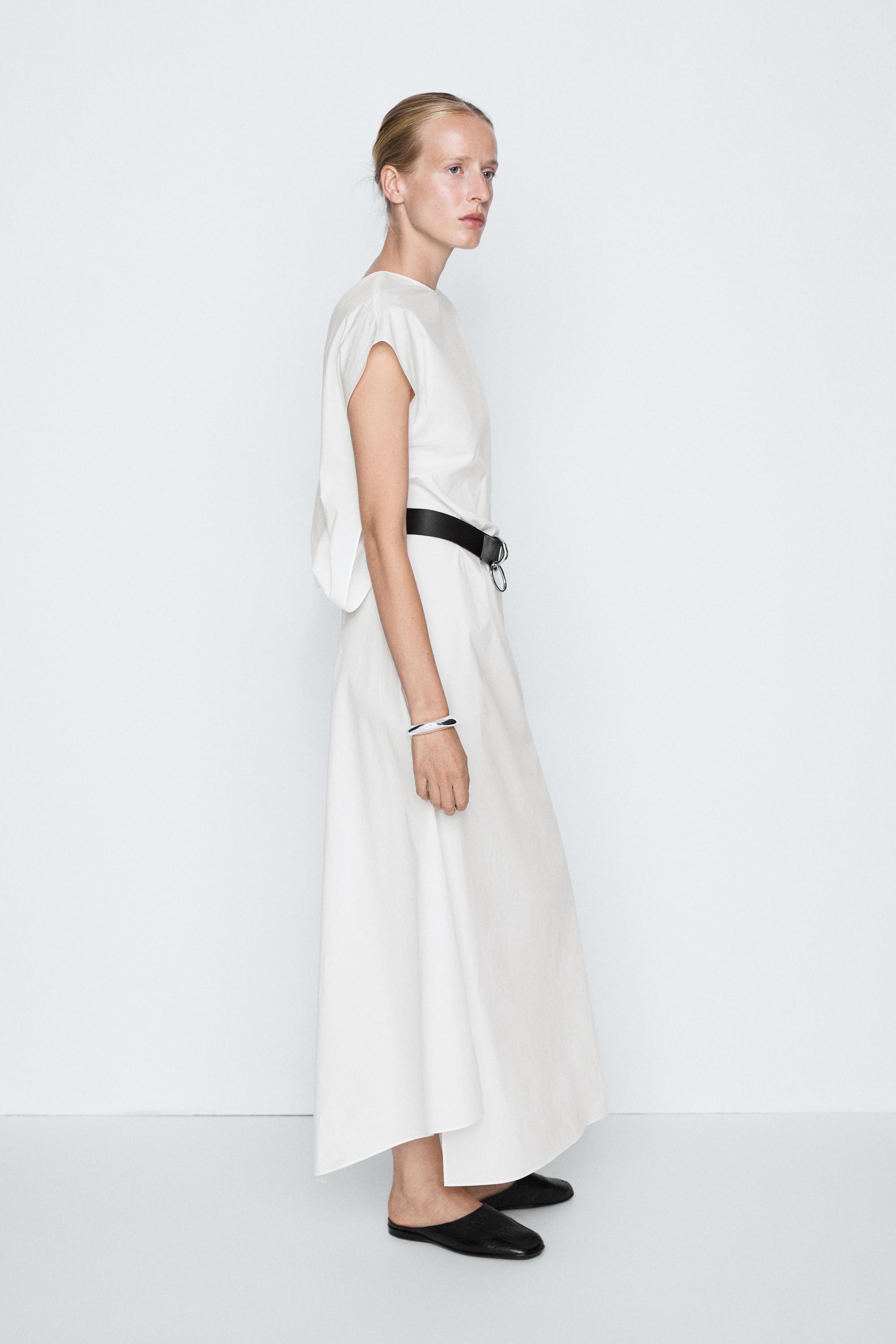 Asymmetric Dress - STUDIO White