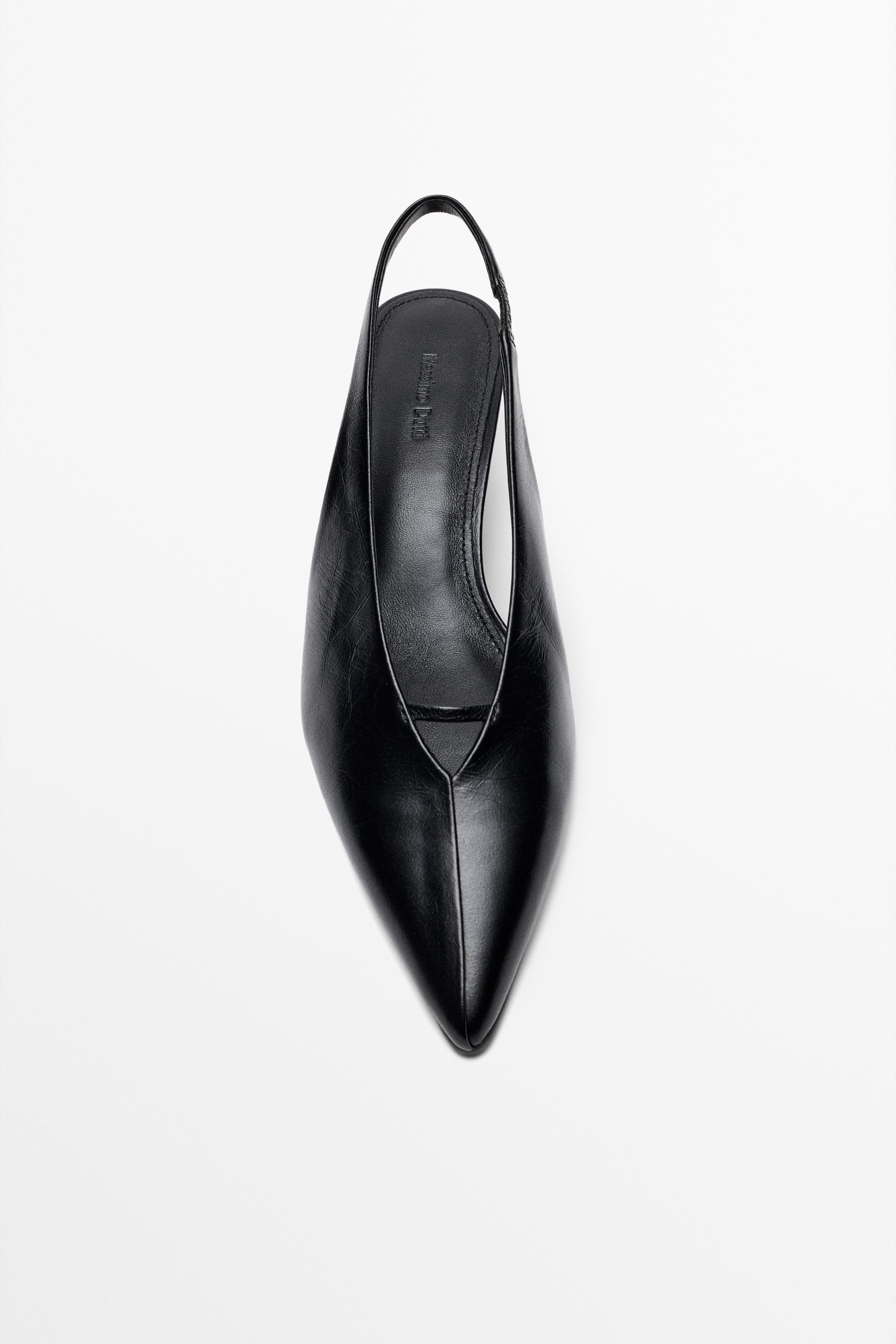 Slingback heels Black